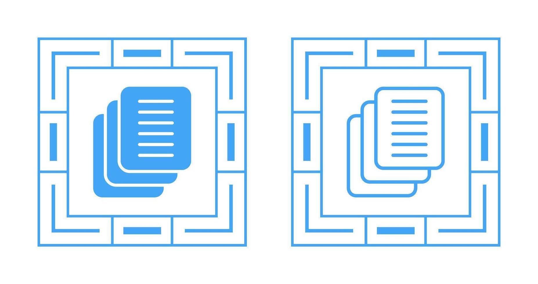 Document Version Control Vector Icon