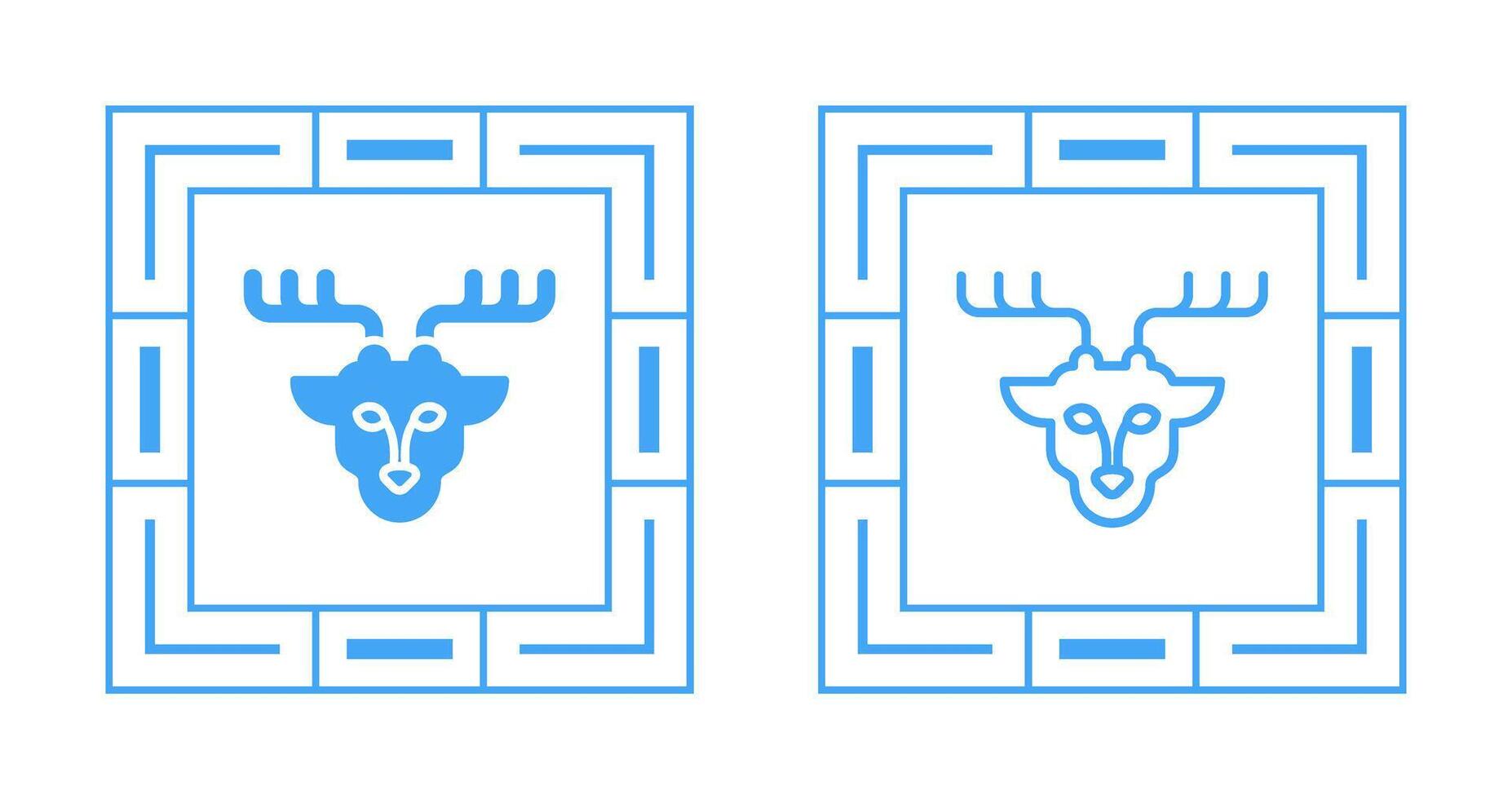 Deer Vector Icon