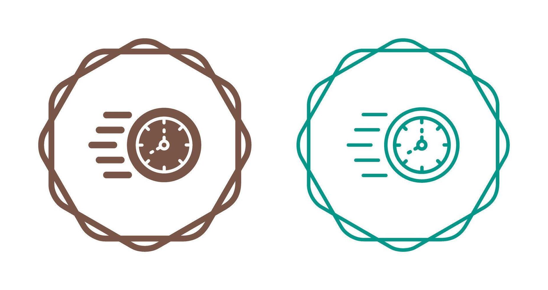 Time Fast Vector Icon