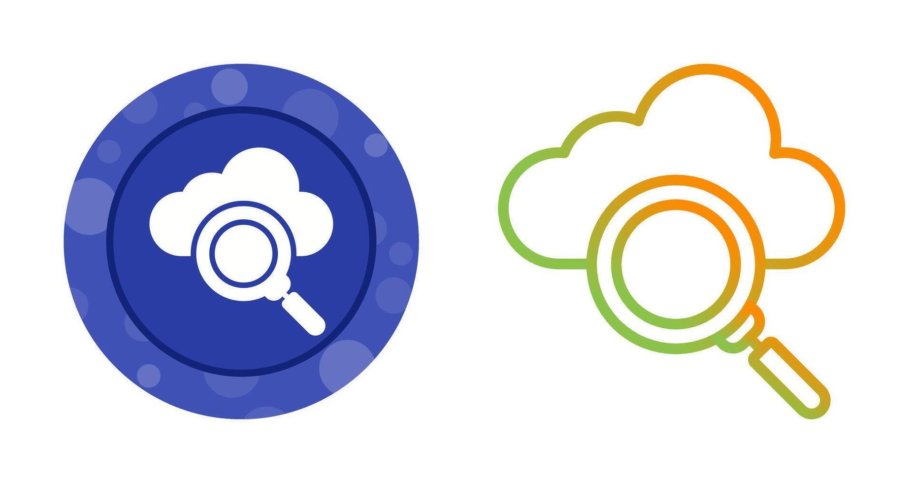 Cloud Server Vector Icon