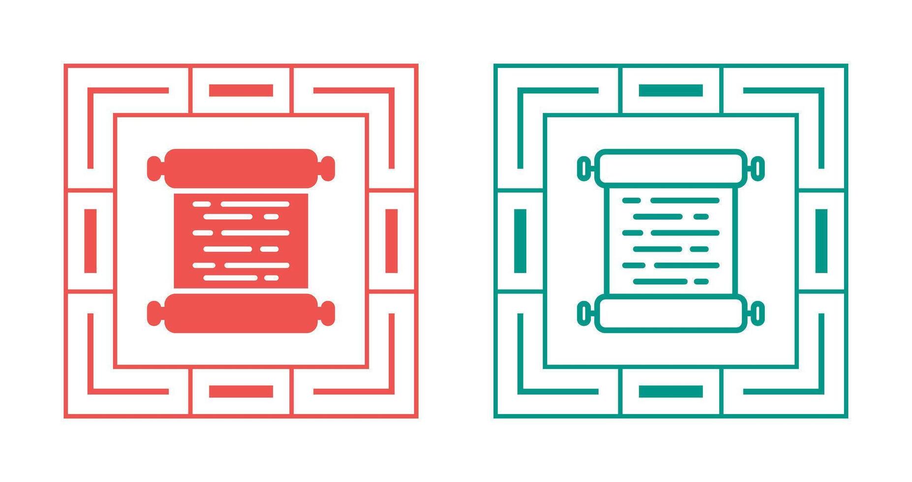 Scroll Vector Icon