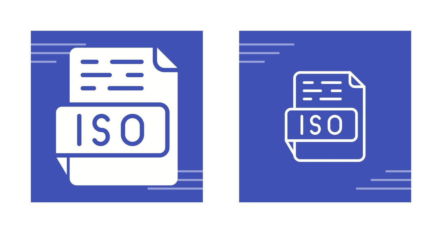 icono de vector iso