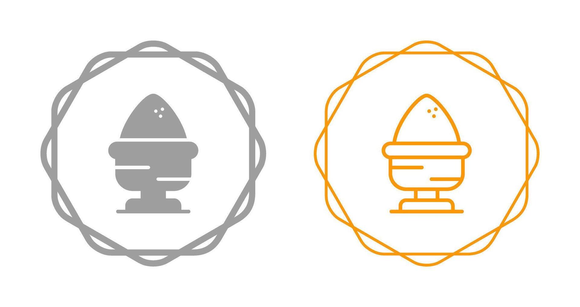 Boiled Egg Vector Icon