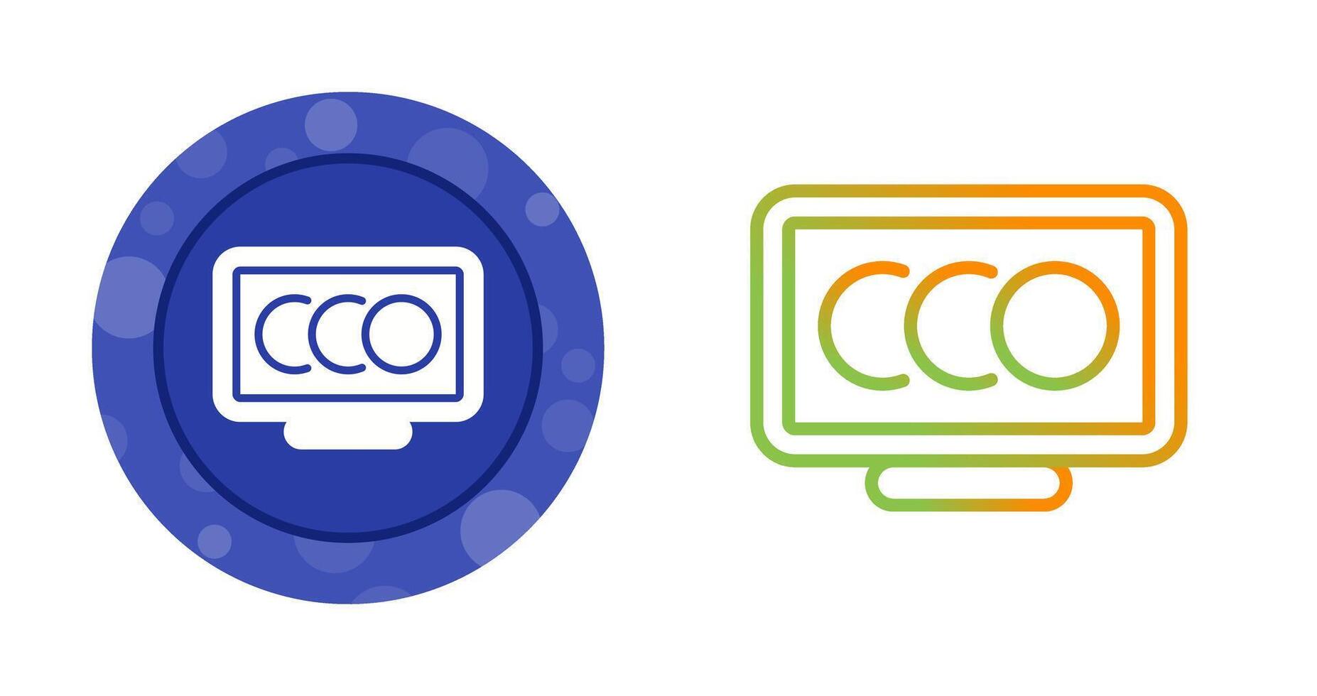 Desktop Computer Vector Icon