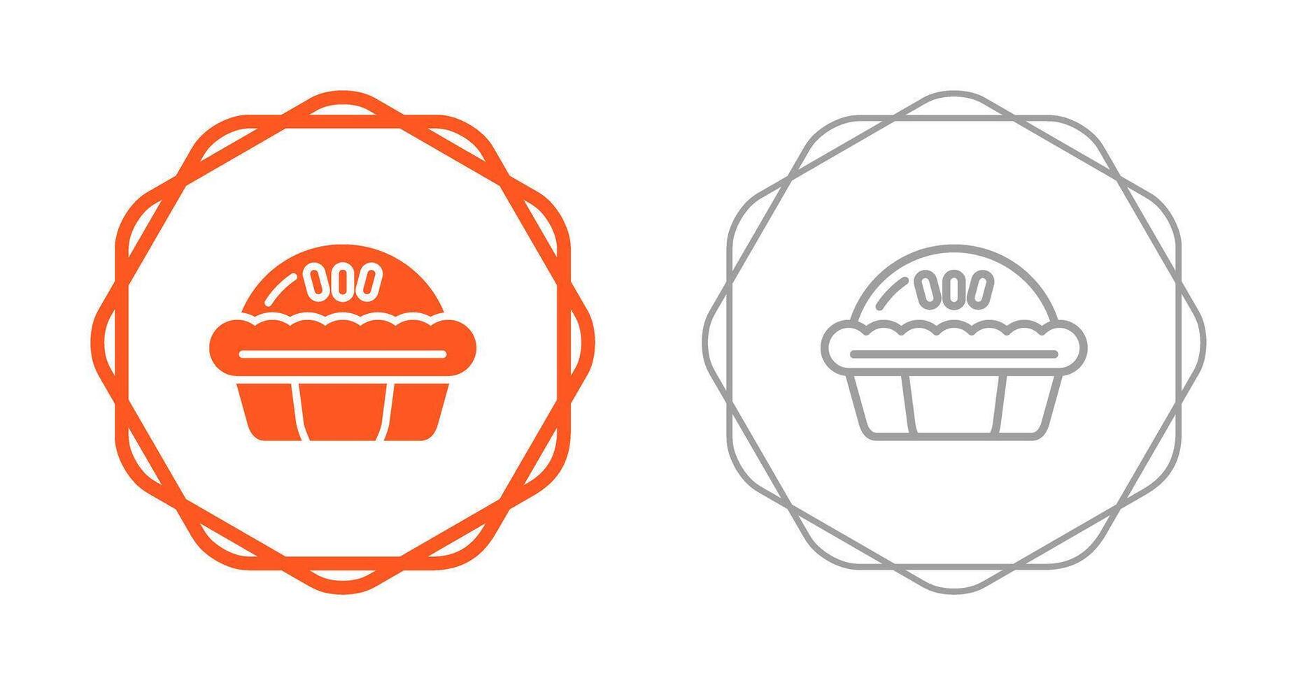 Pie Vector Icon