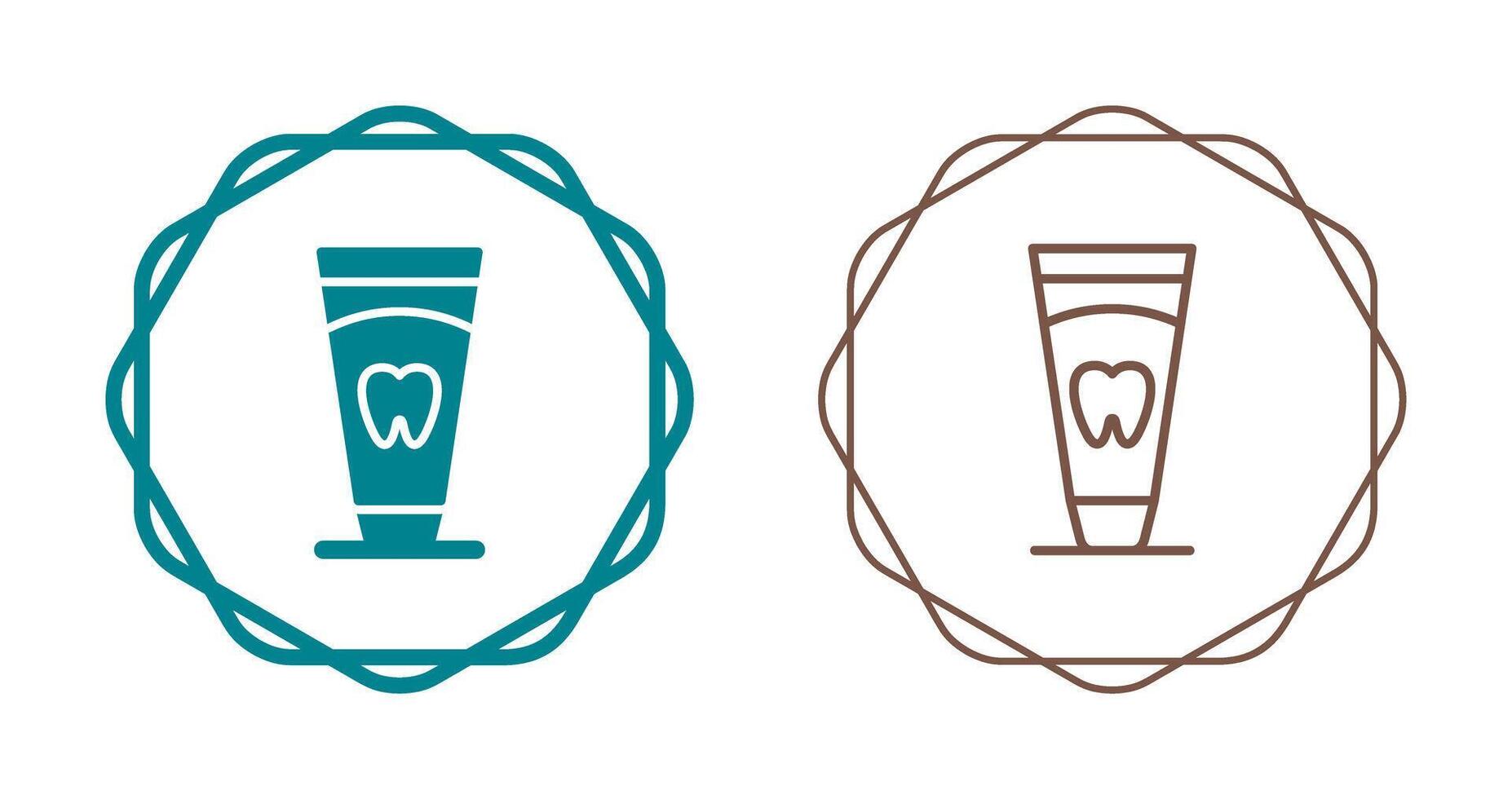 Toothpaste Vector Icon