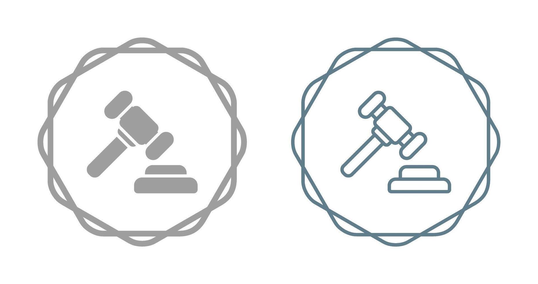 Gavel Vector Icon