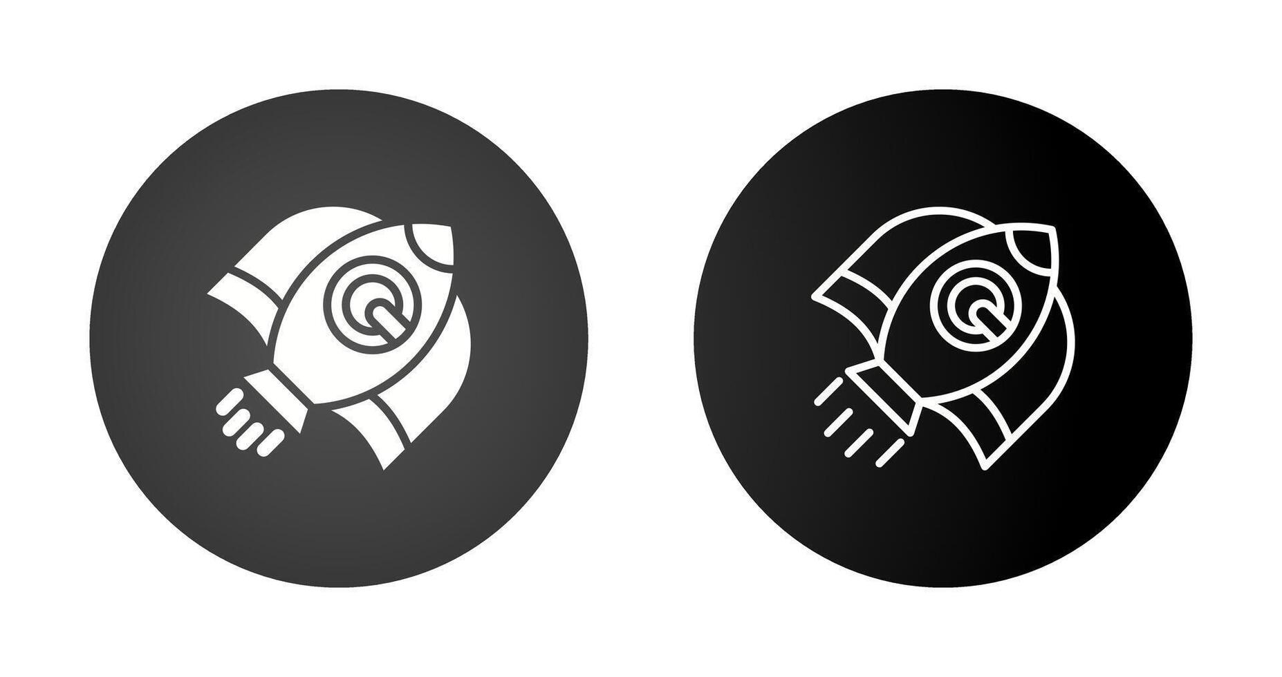 Rocket Ship Vector Icon