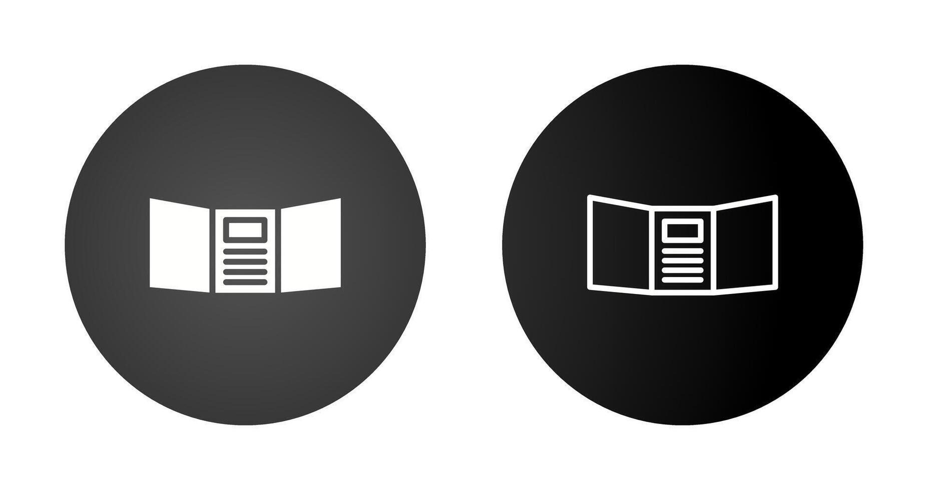 Triptych Vector Icon