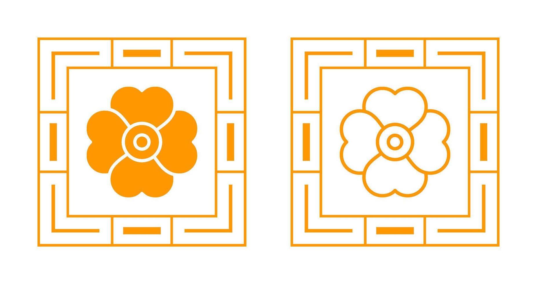 Cherry blossom Vector Icon