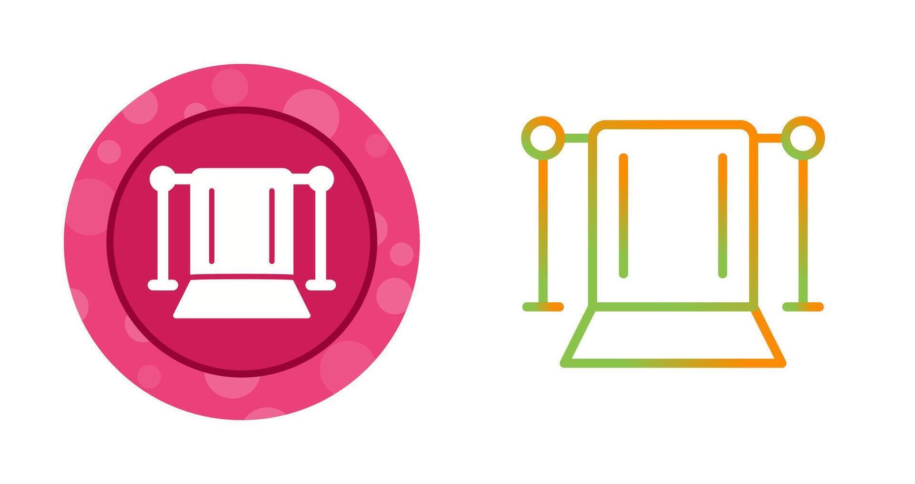 Green Screen Vector Icon