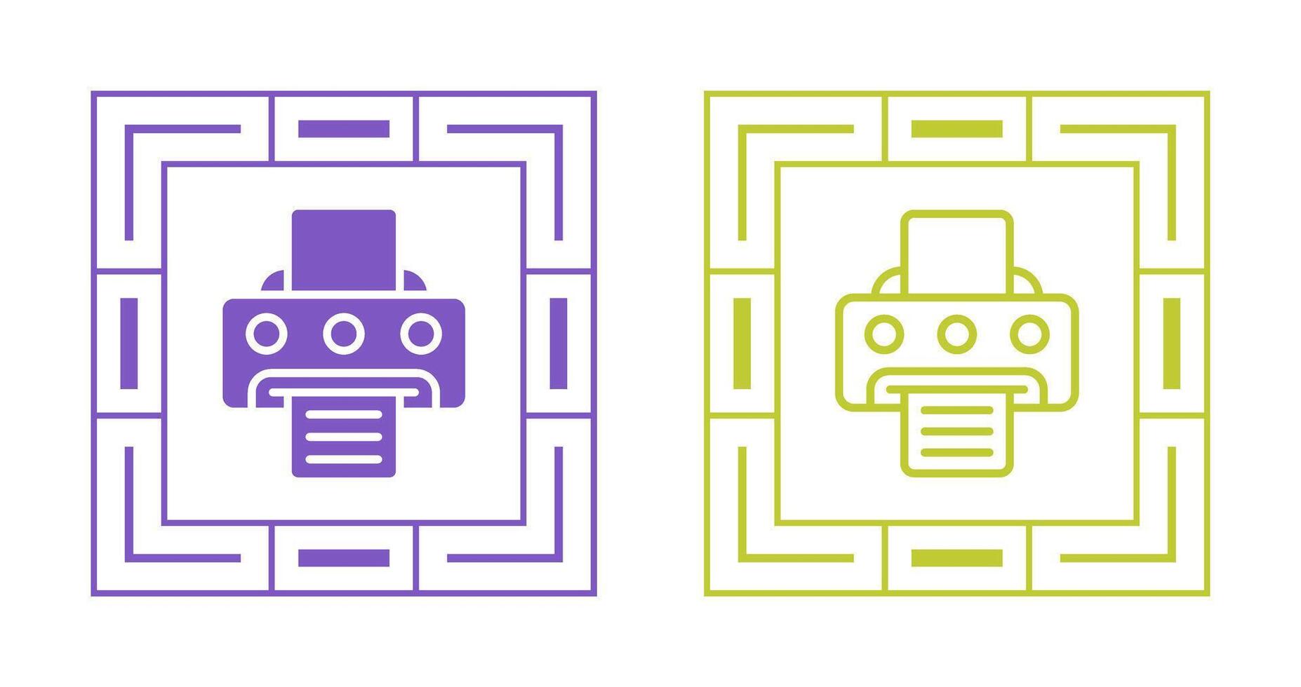 Document Print Vector Icon