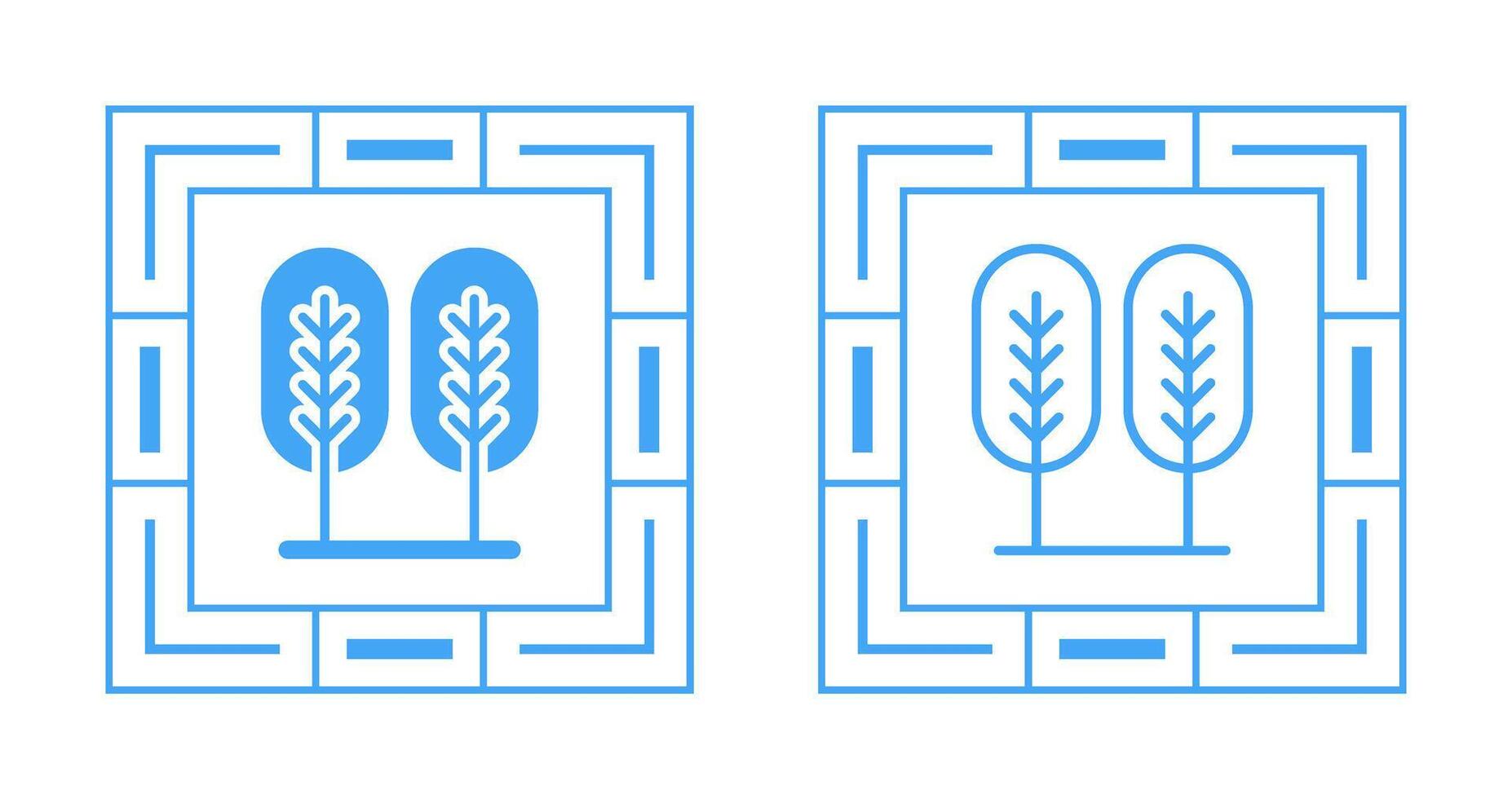 Birch tree Vector Icon