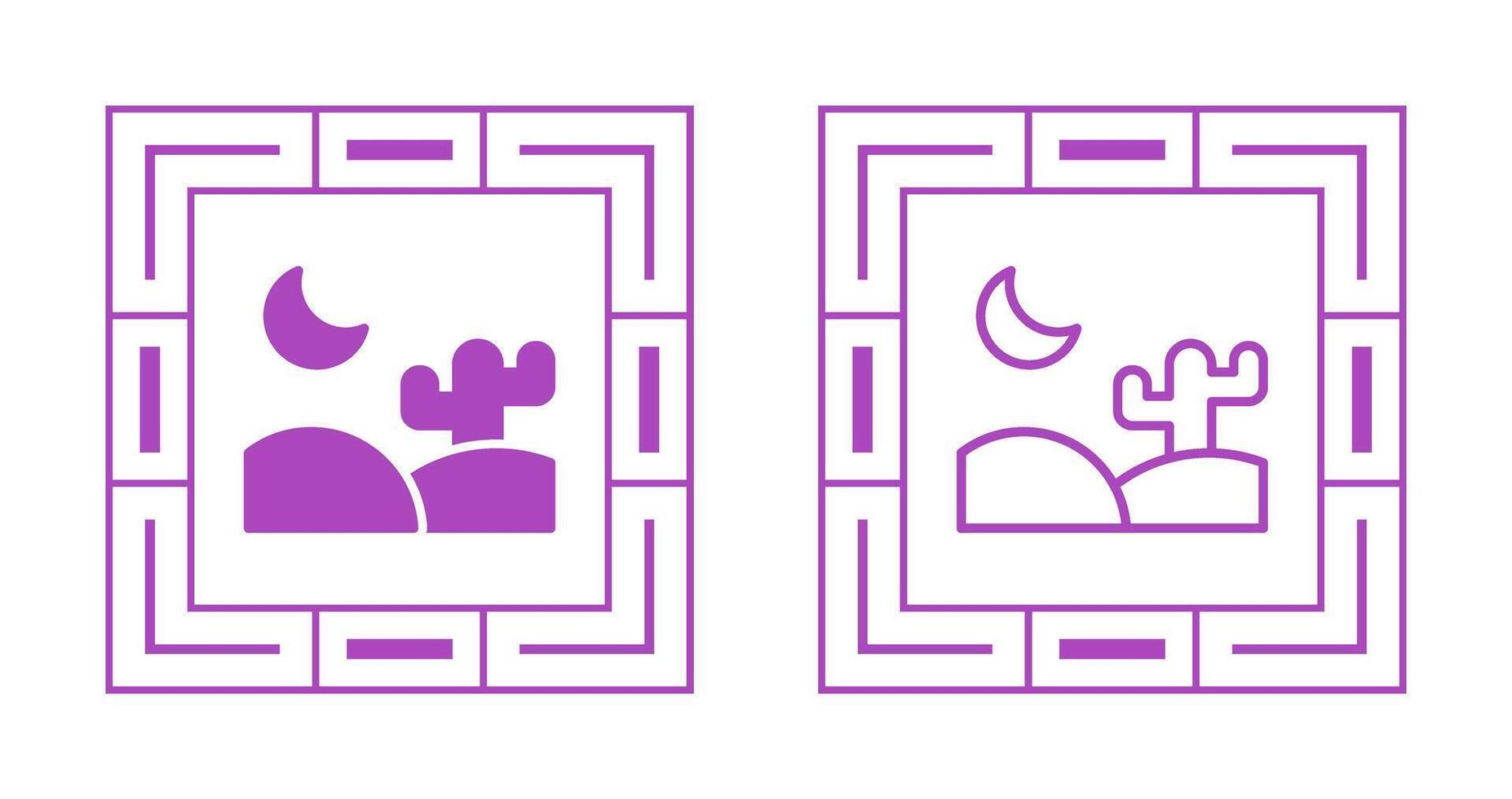 Desert Vector Icon