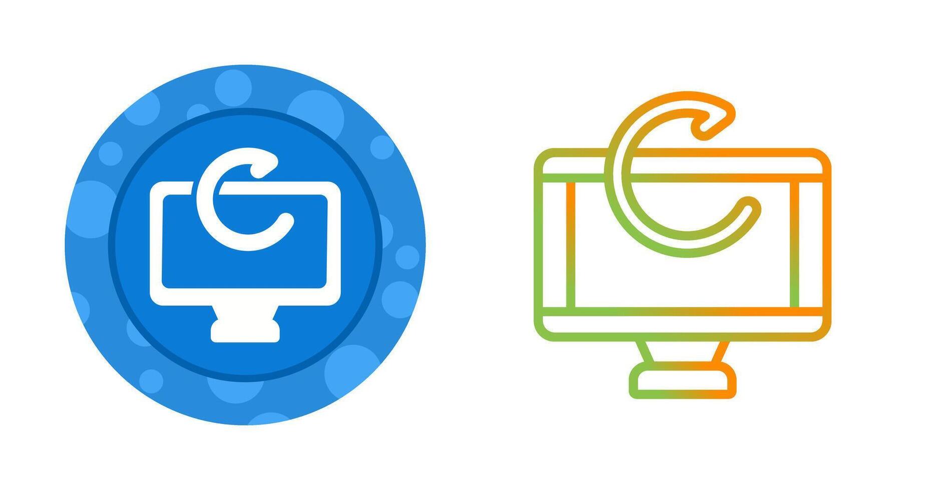 Restart Vector Icon
