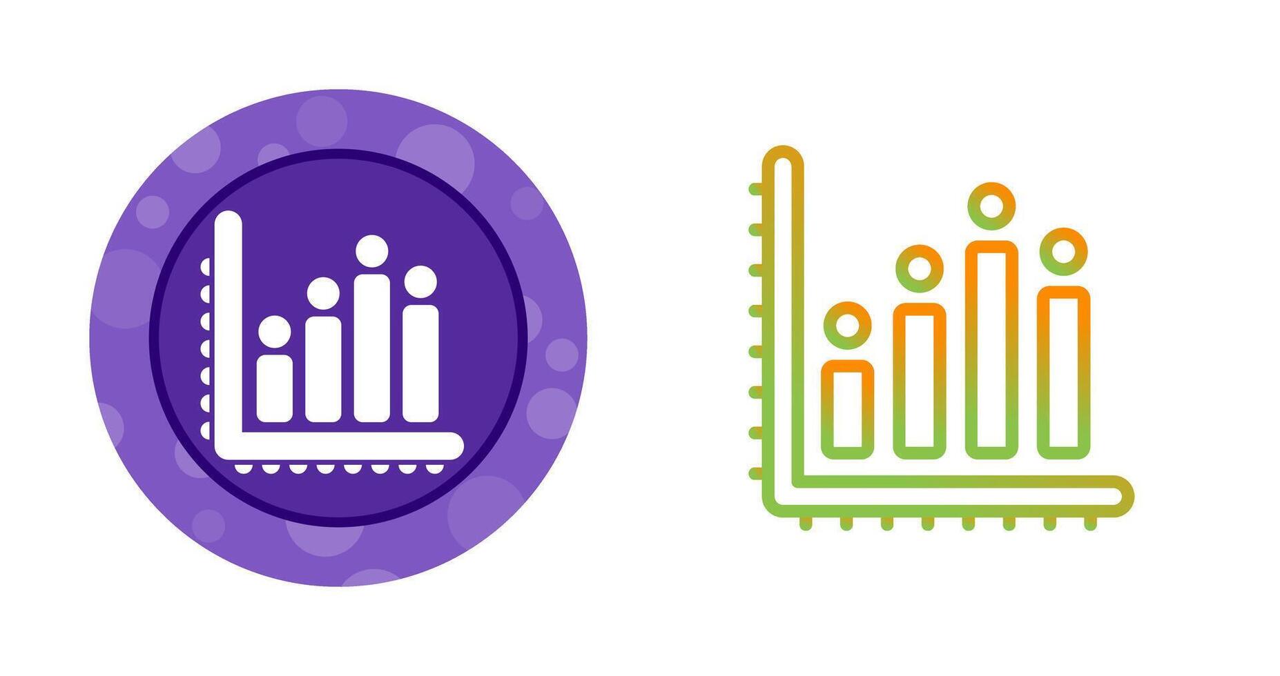 Bar Chart Vector Icon