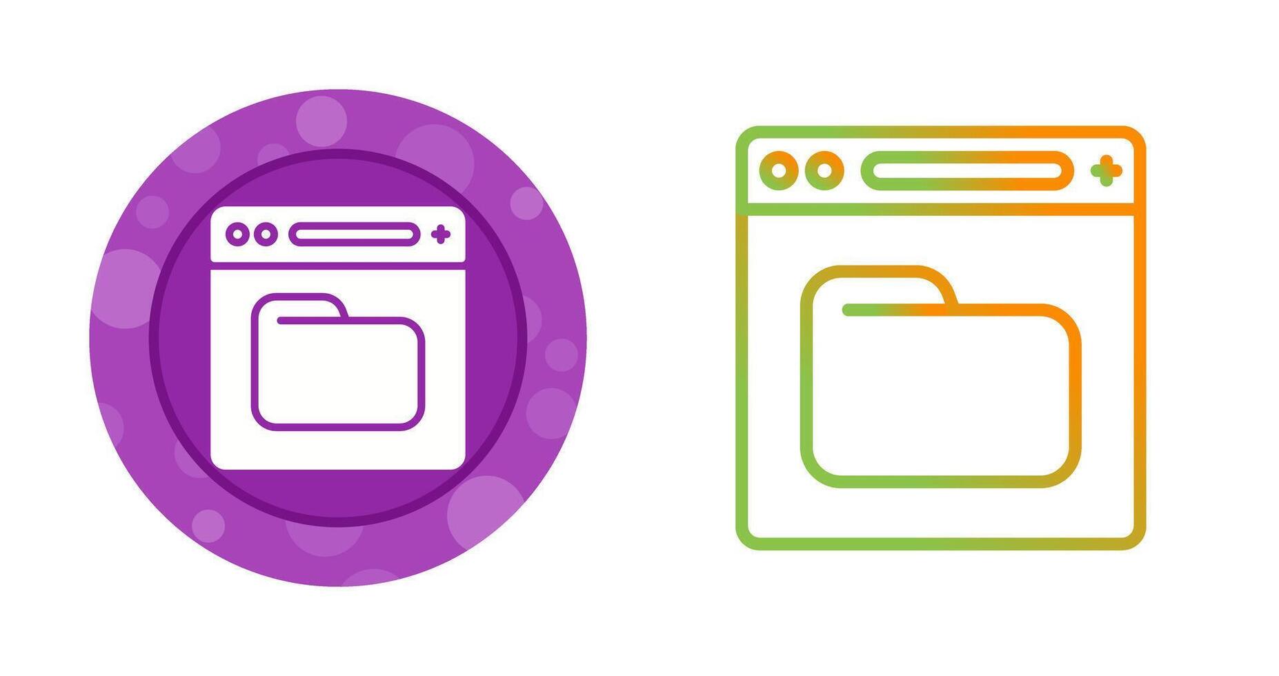 Browser Vector Icon