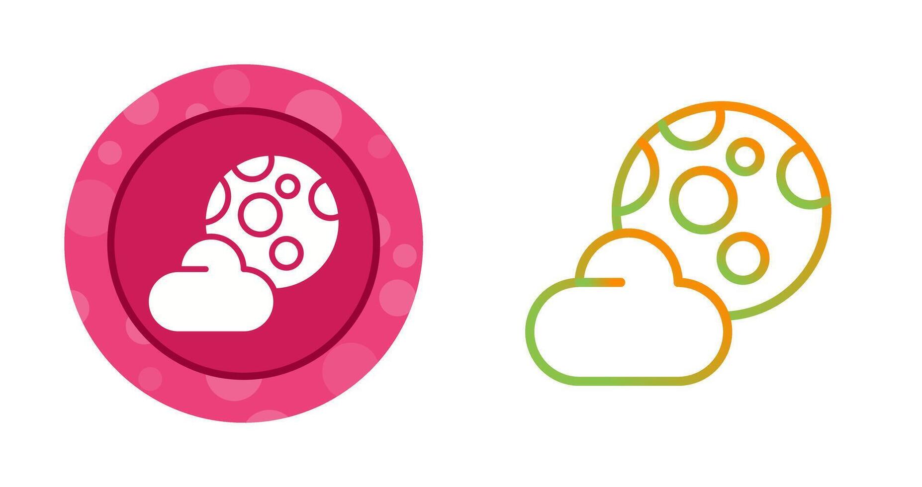 Moon Vector Icon