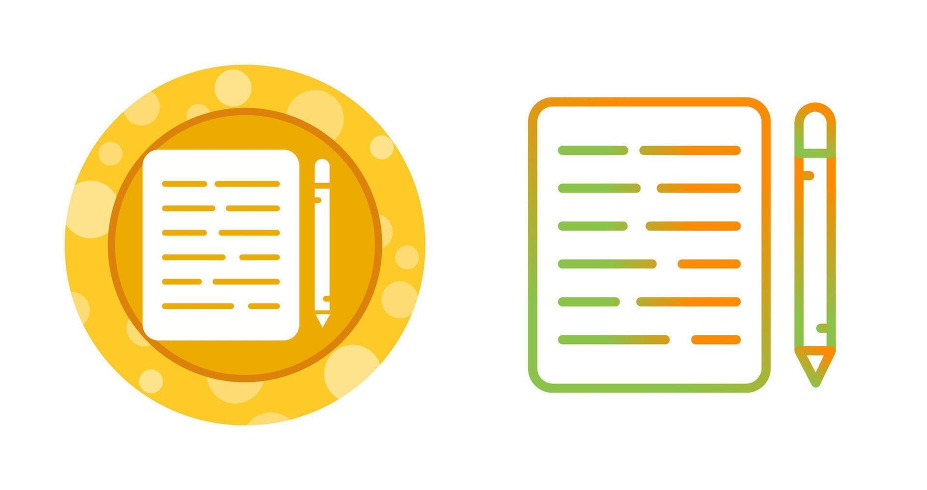 Document Editing Vector Icon