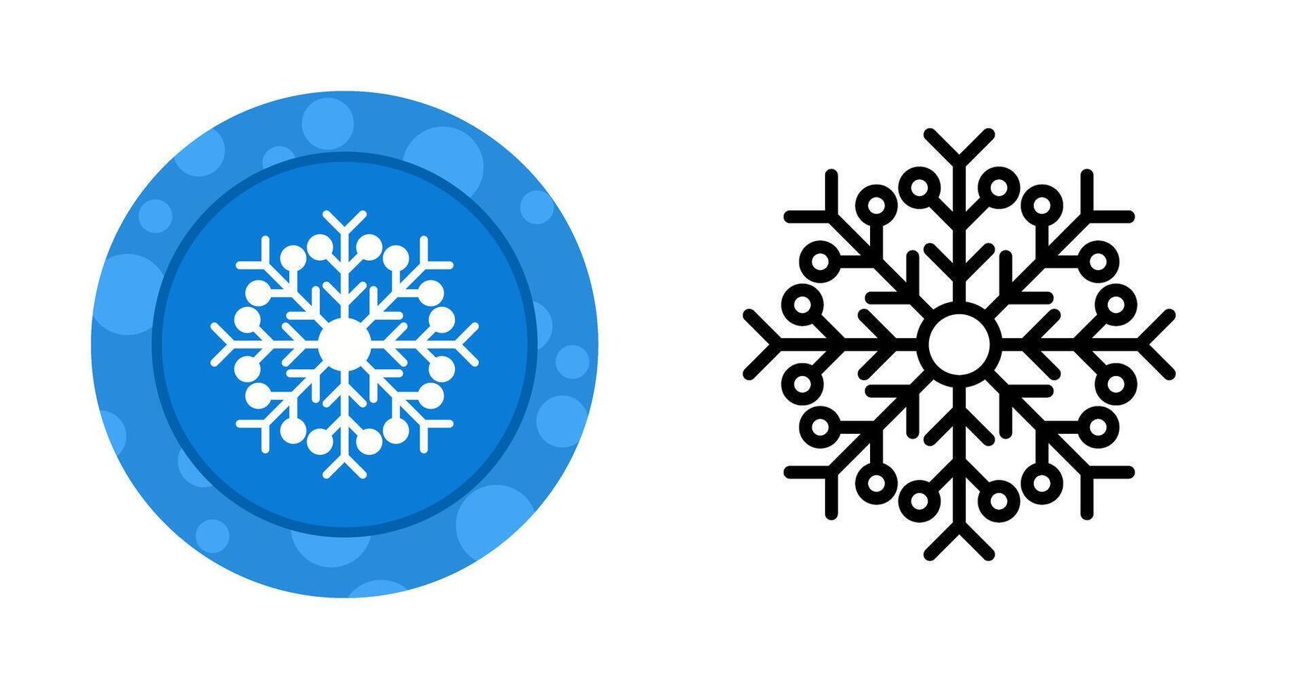 Snowflake Vector Icon