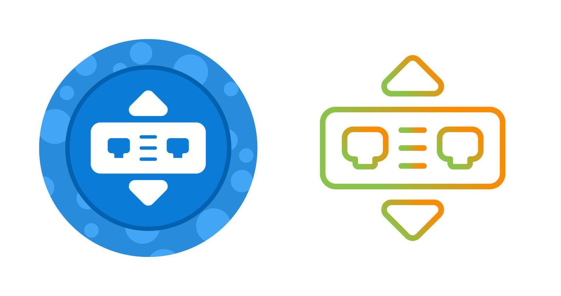 Network Bridge Vector Icon