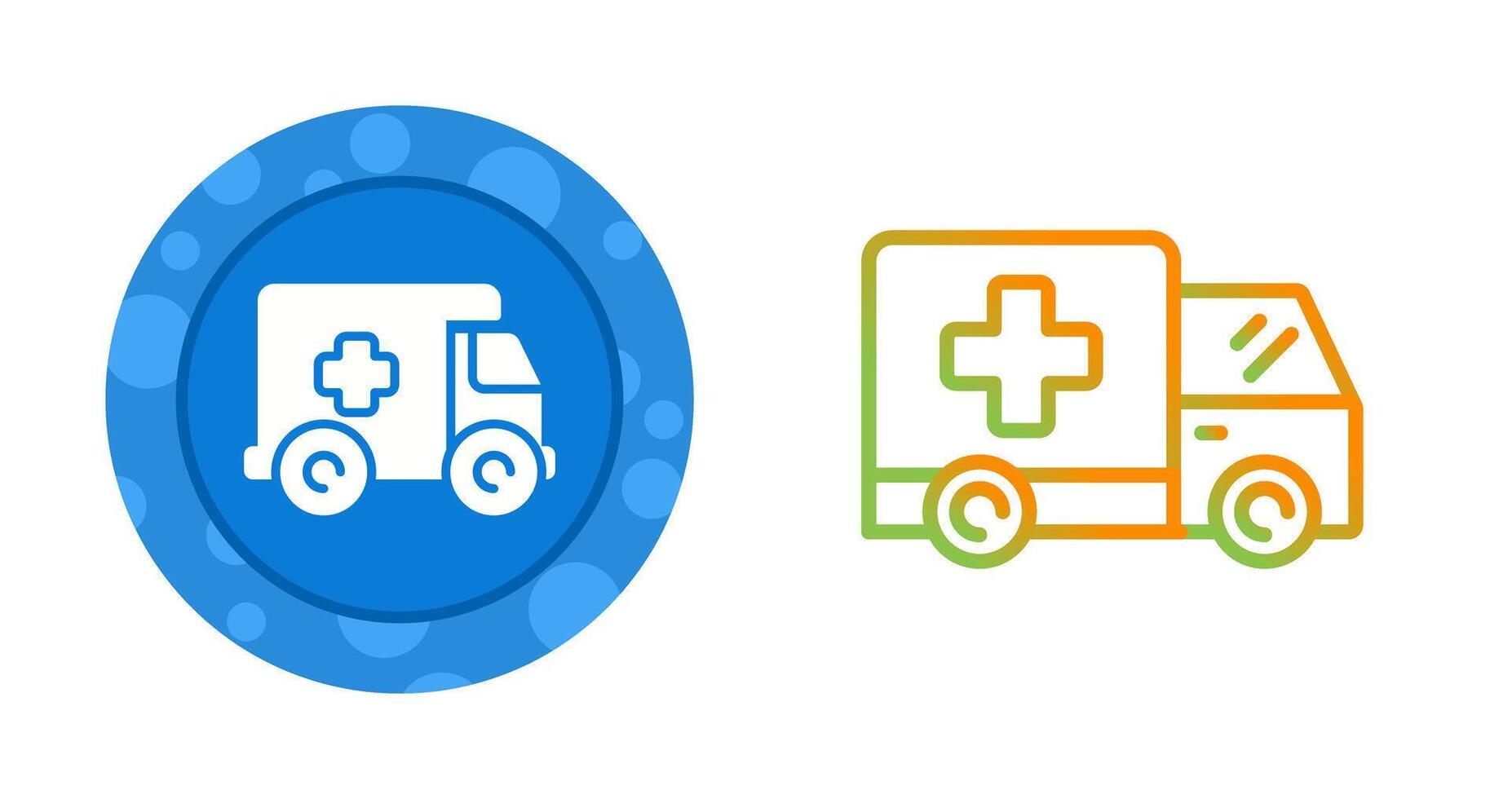 Ambulance Vector Icon