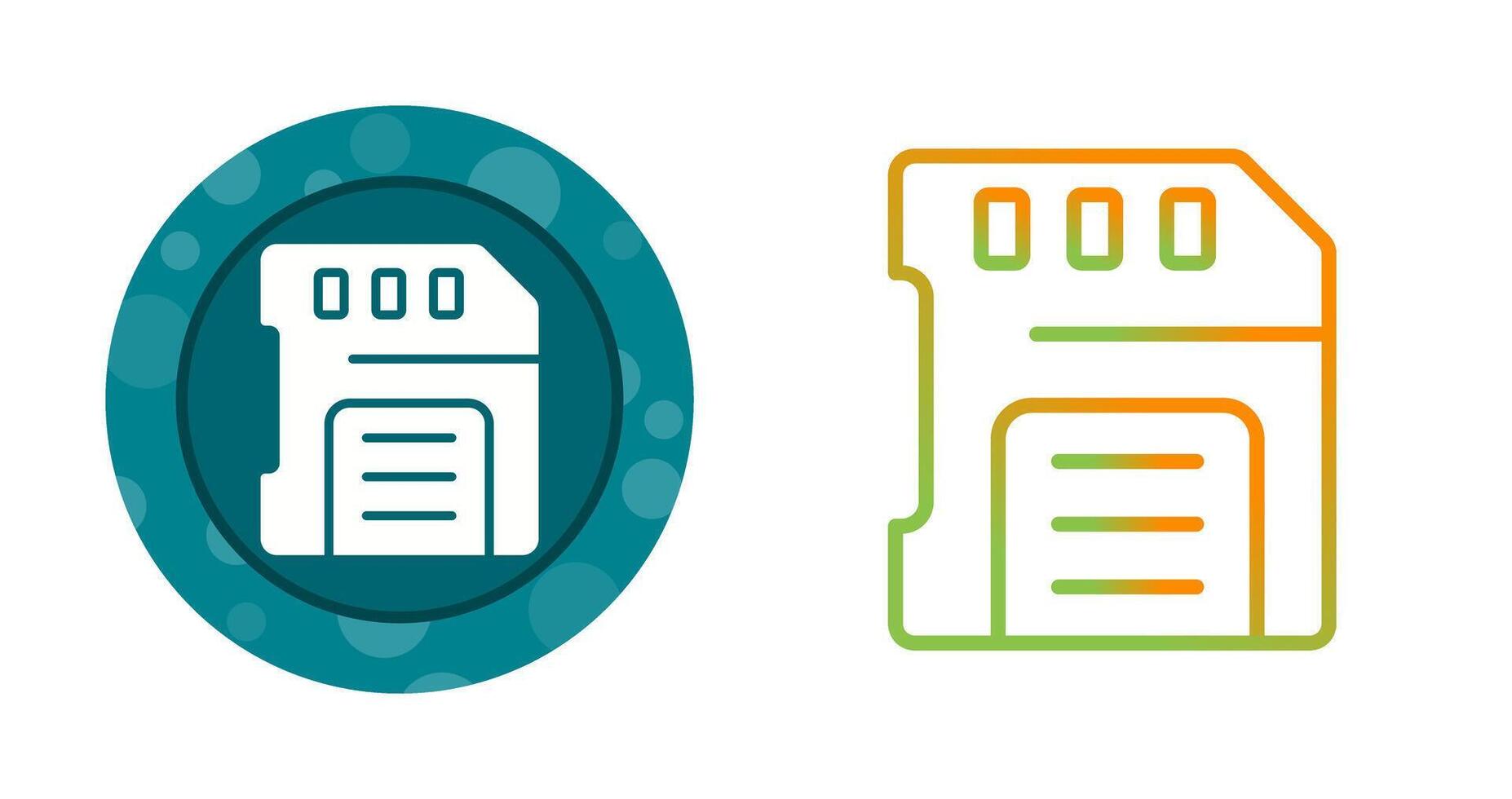 Sd Card Vector Icon