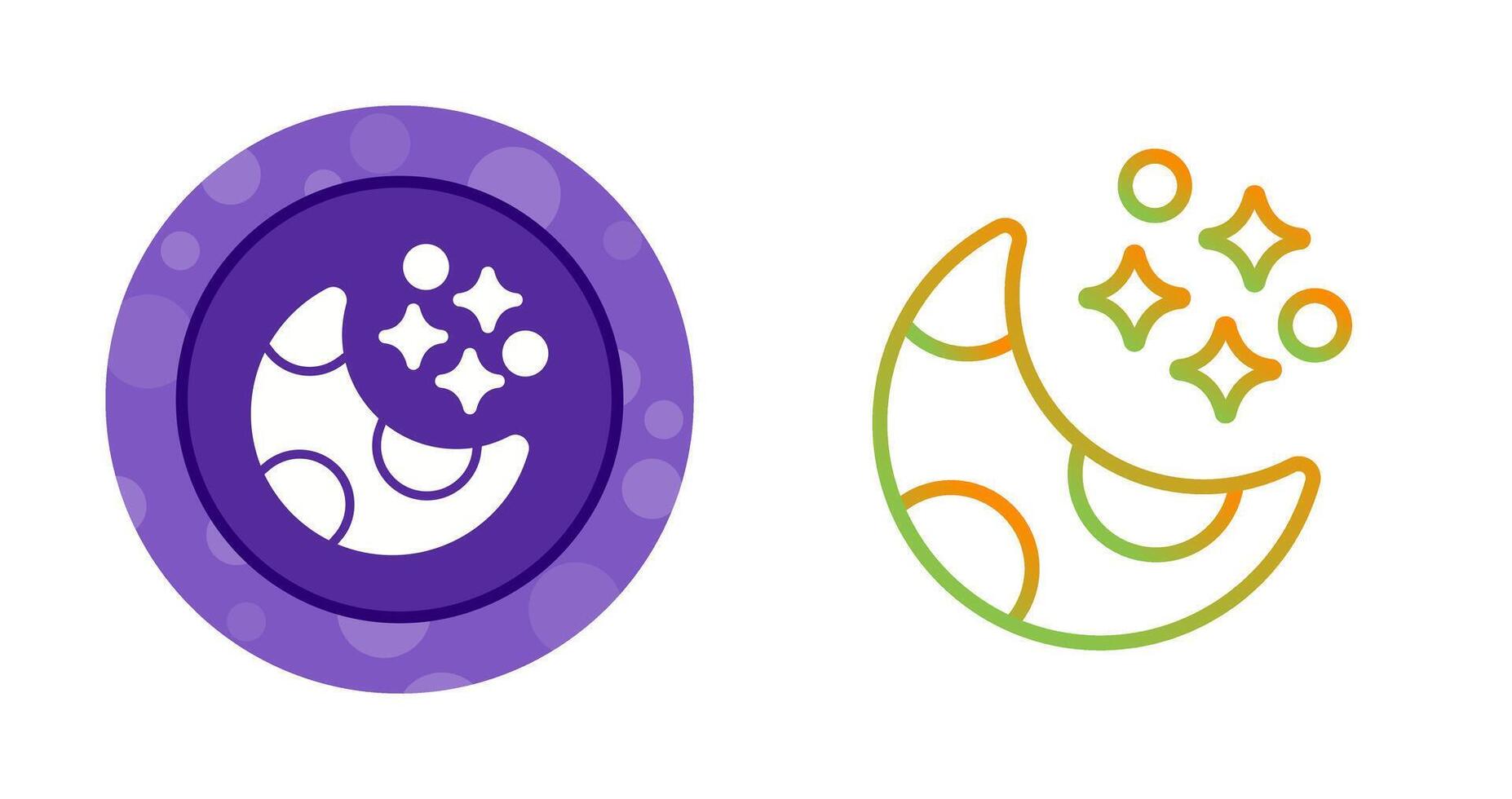 Moon Vector Icon