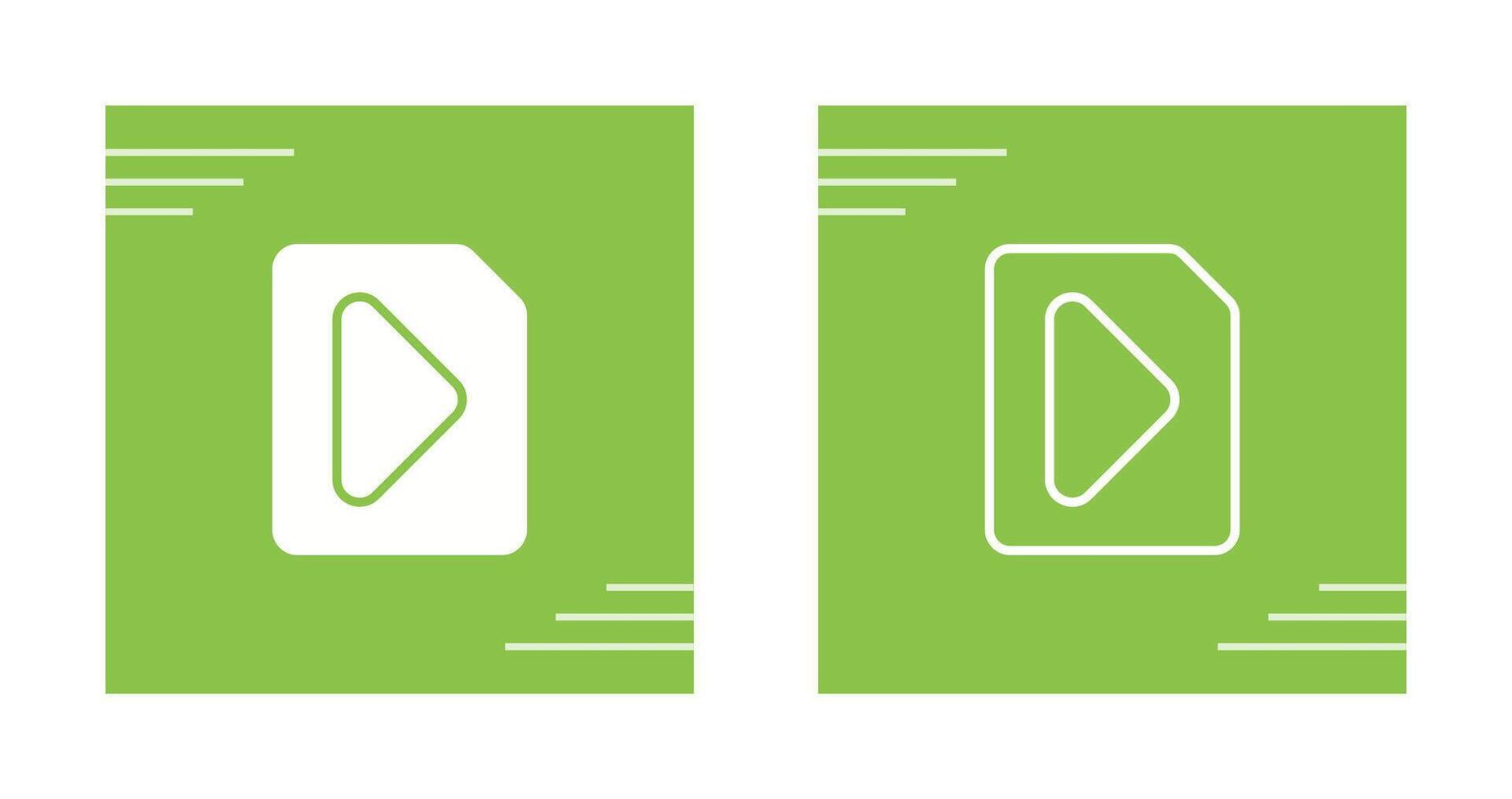 Video File Vector Icon