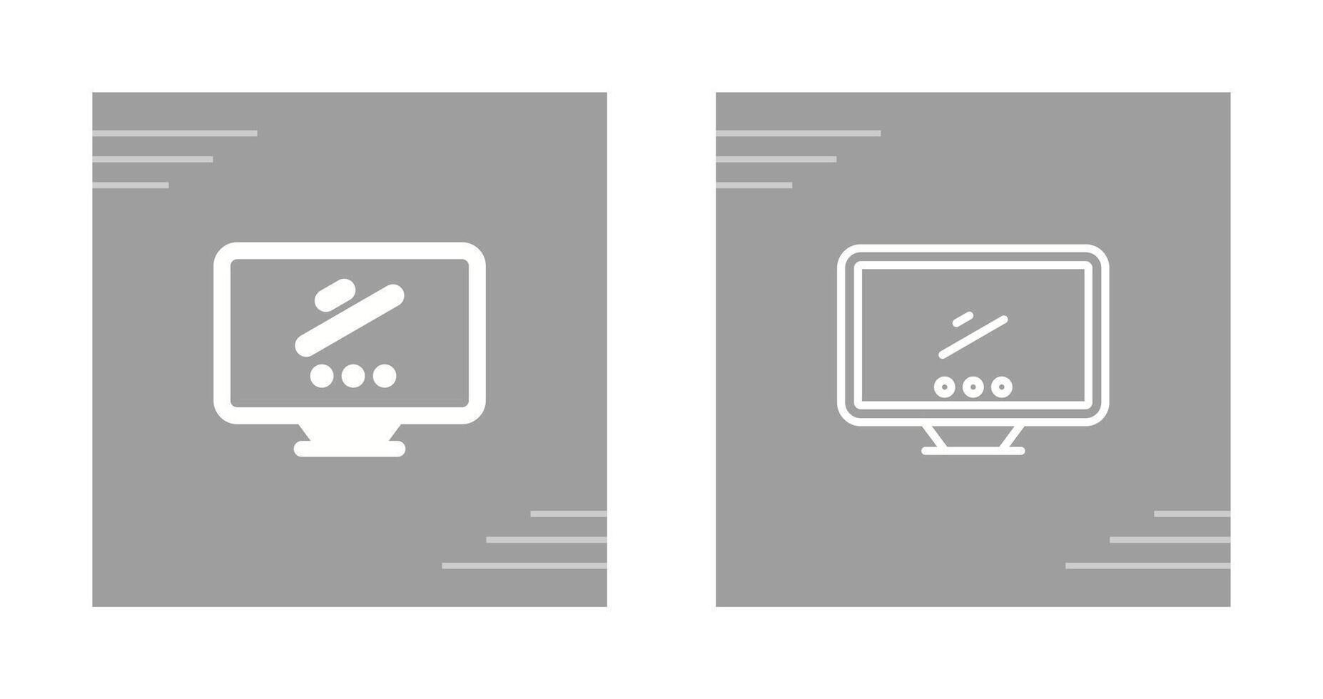 Desktop Vector Icon