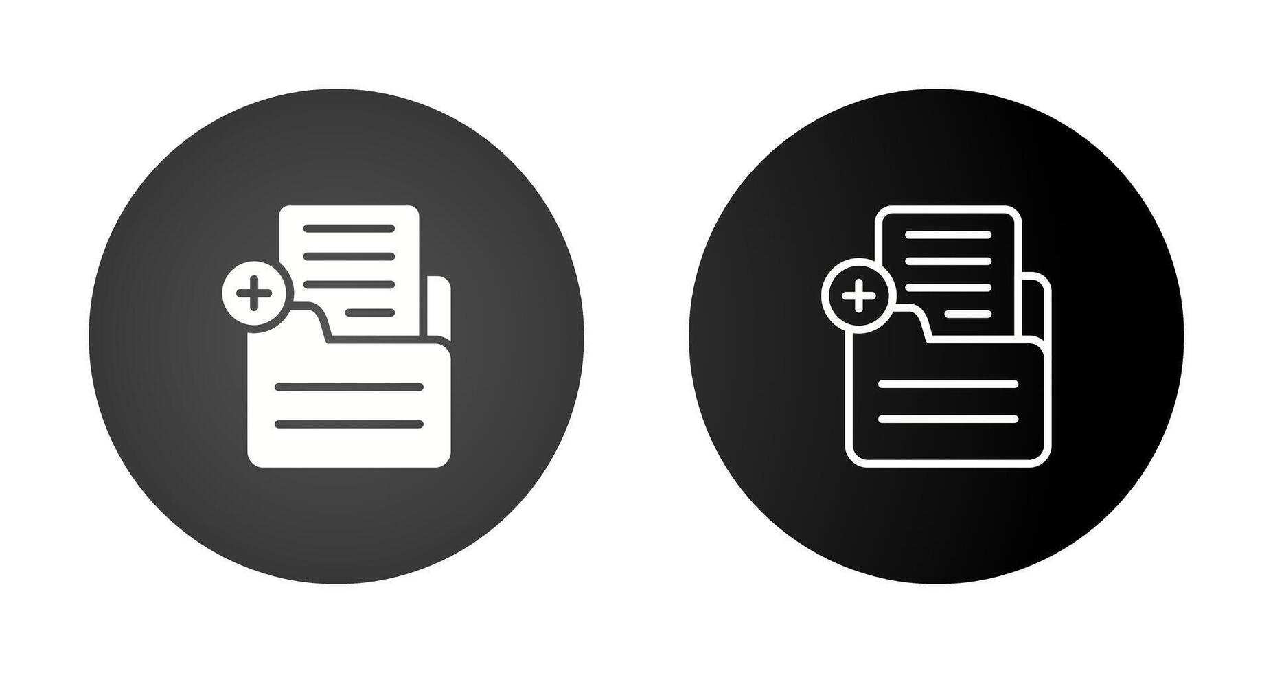 Document Add Vector Icon