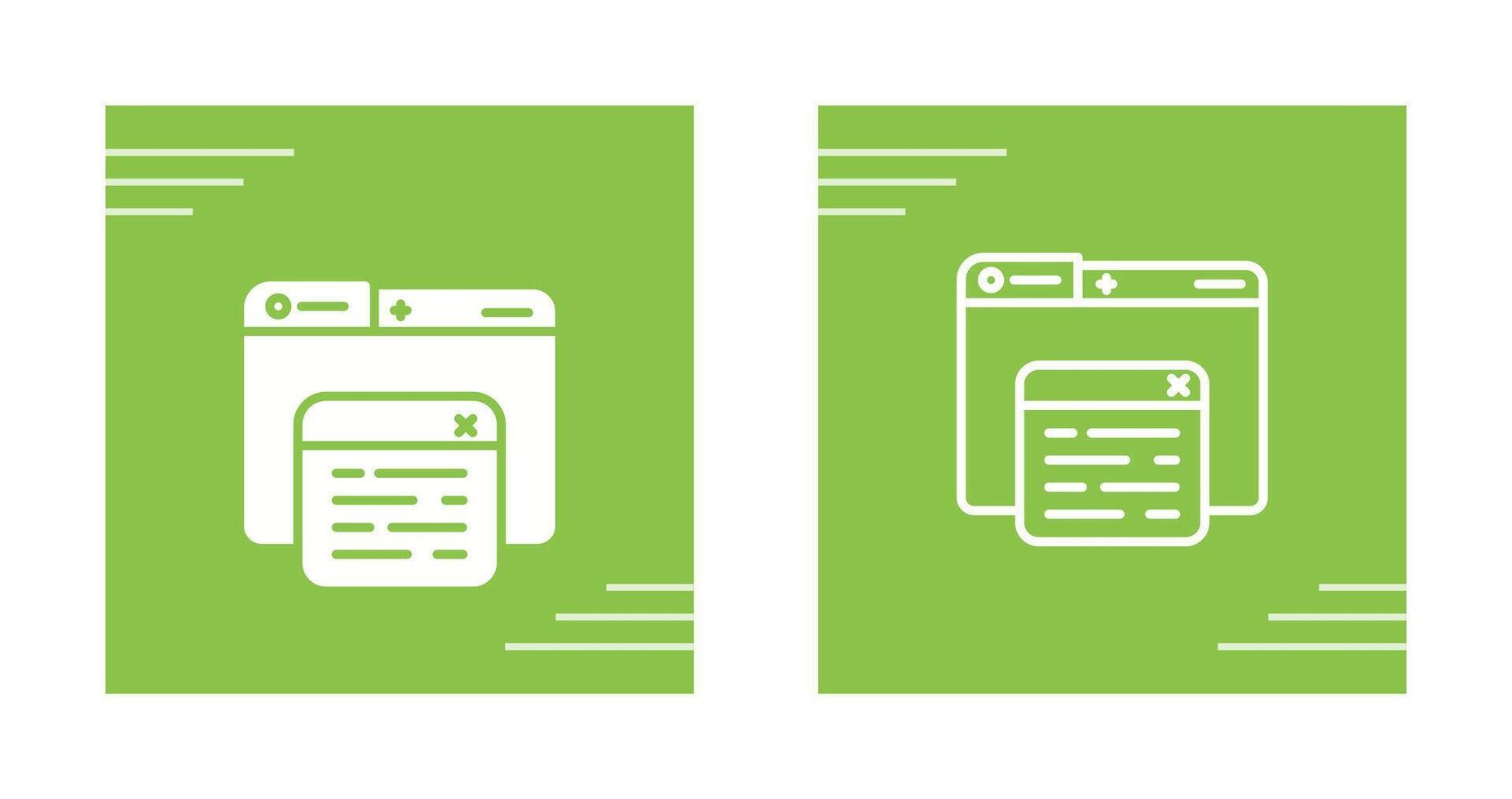 Pop Up Vector Icon