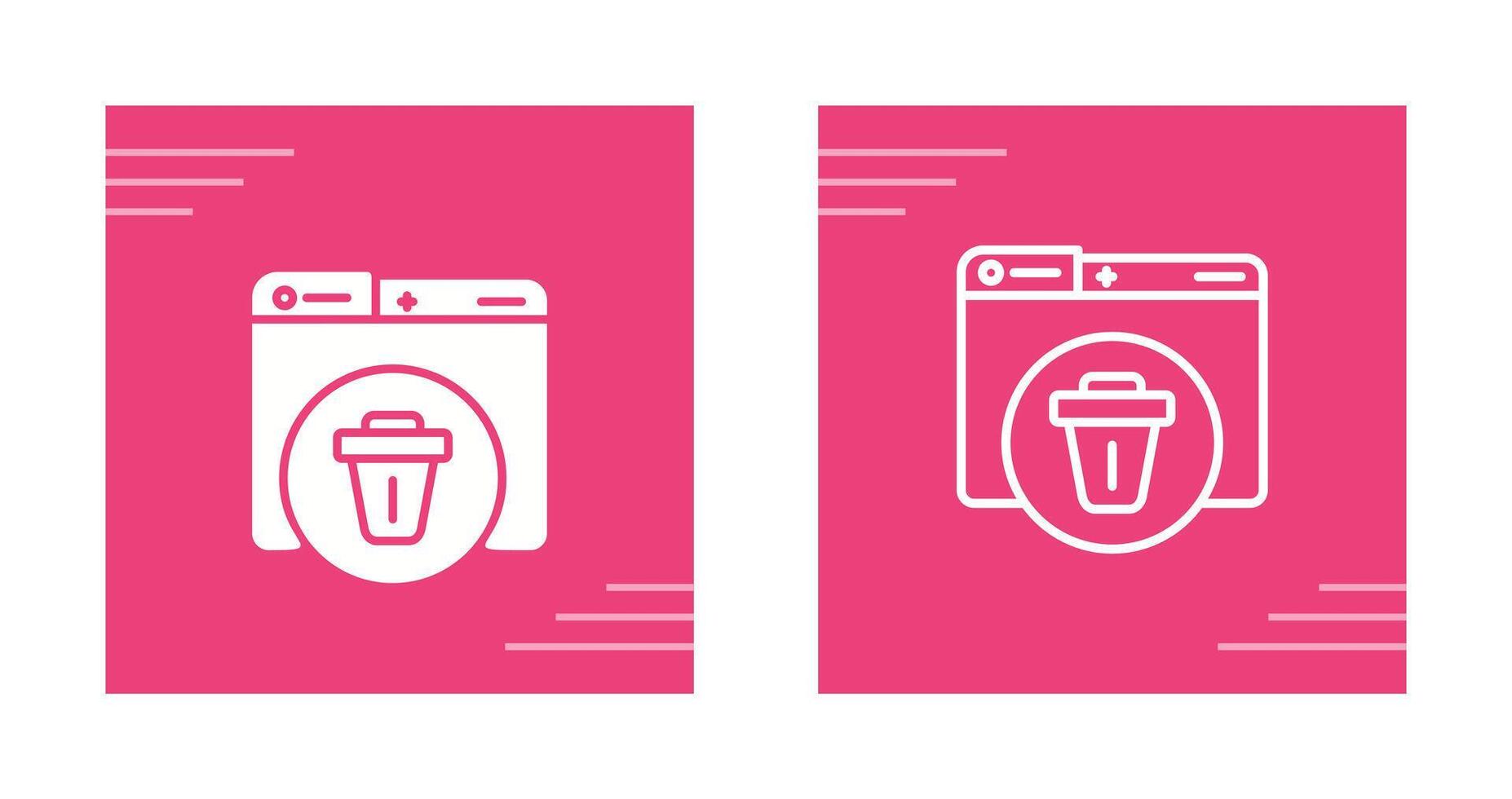 Trash Can Vector Icon