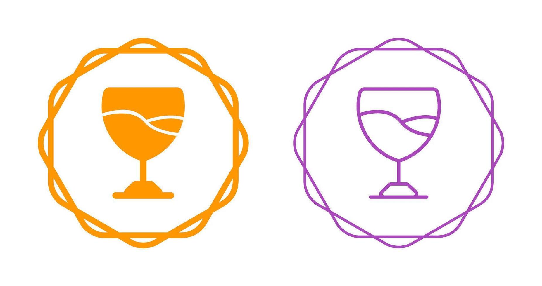 Wine Glass Vector Icon