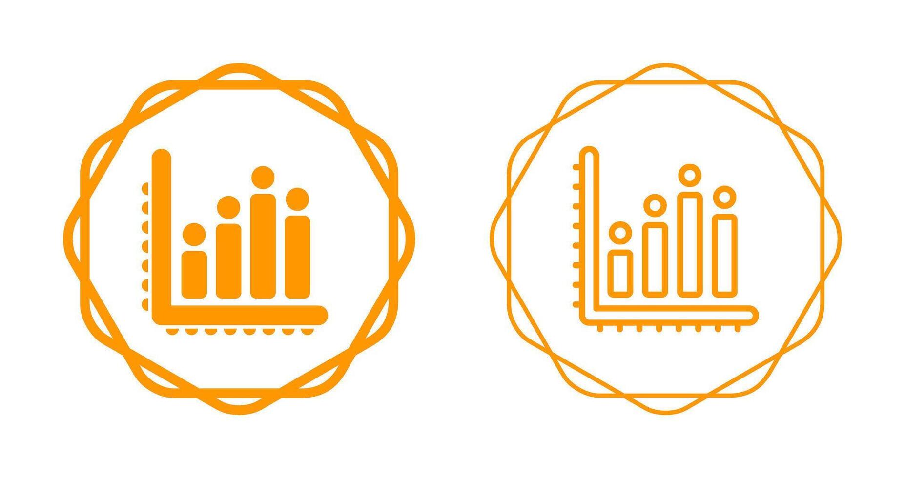 Bar Chart Vector Icon