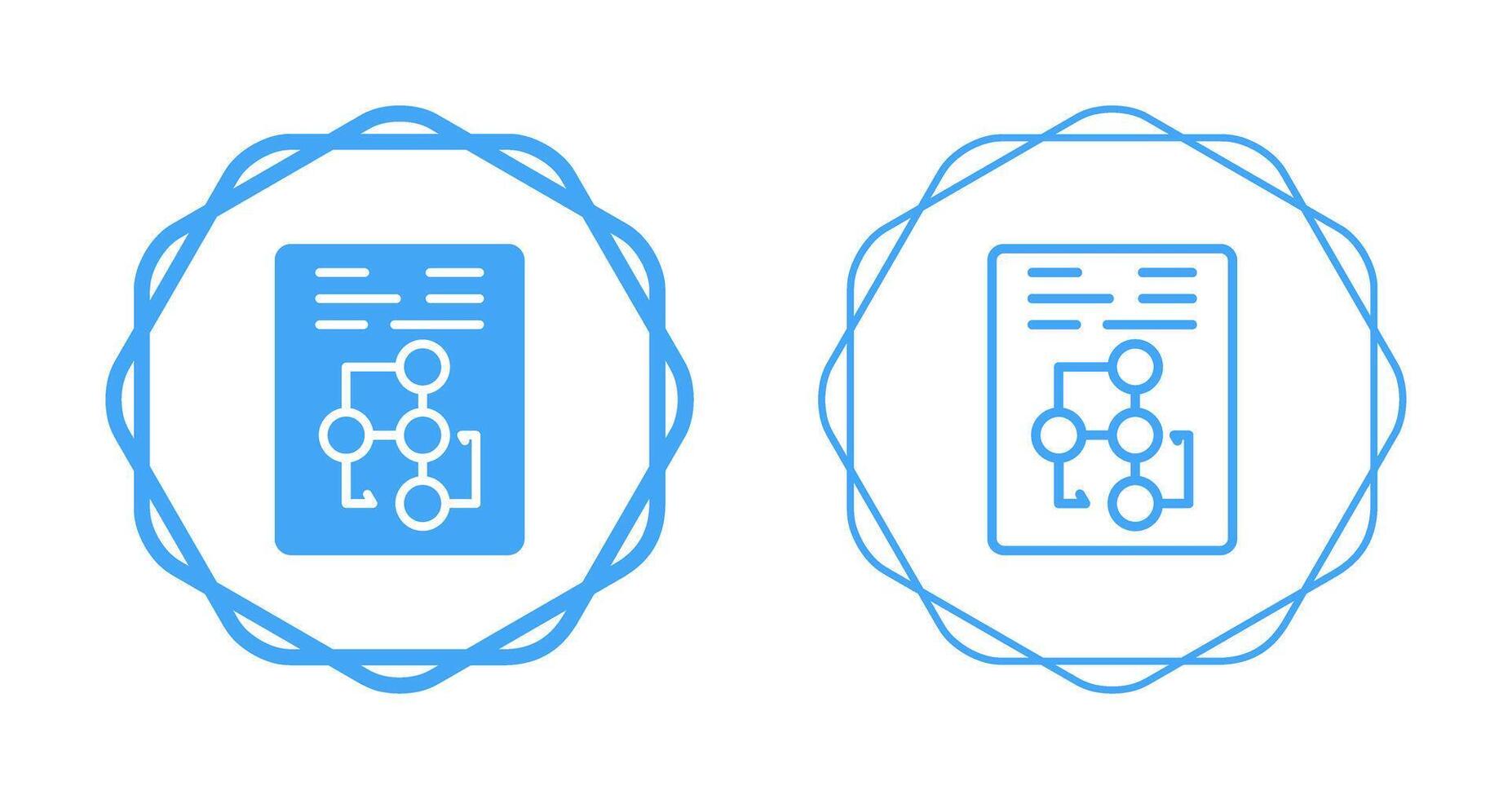 Document Workflow Vector Icon