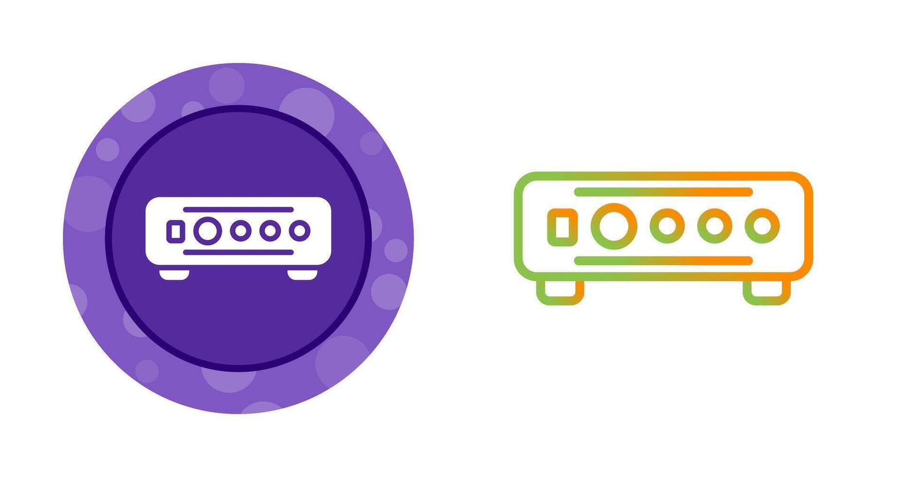 Amplifier Vector Icon