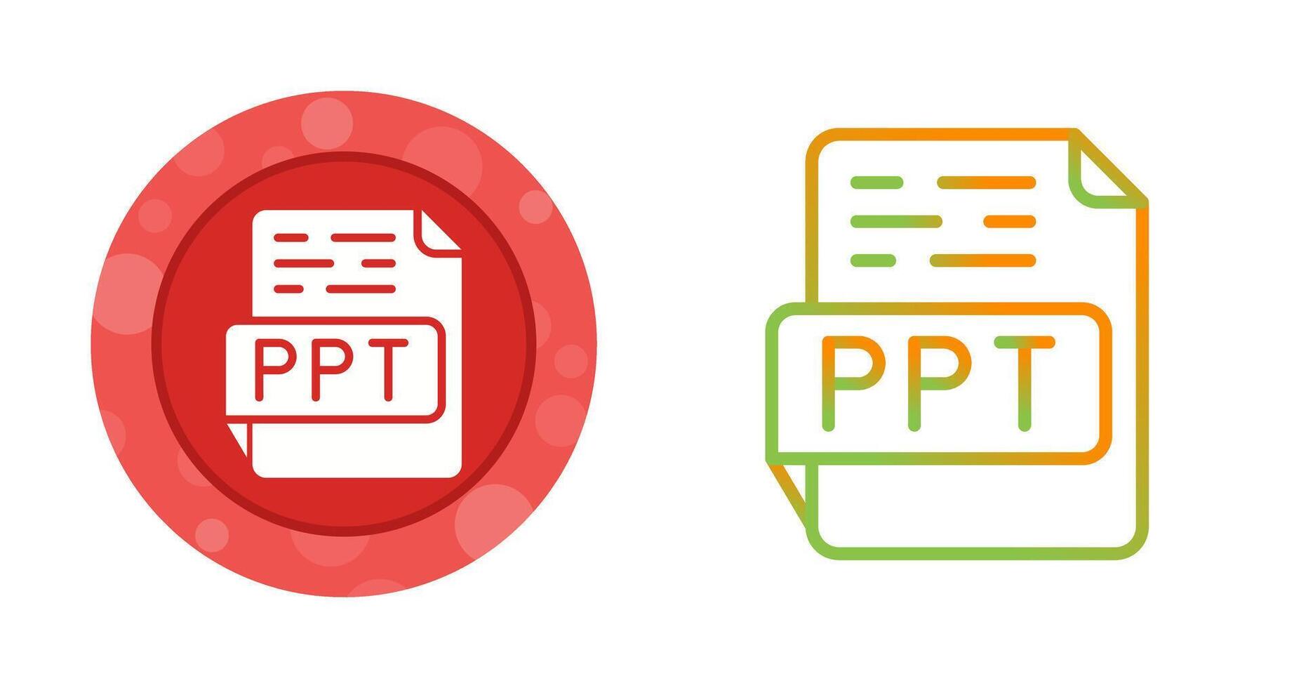 PPT Vector Icon