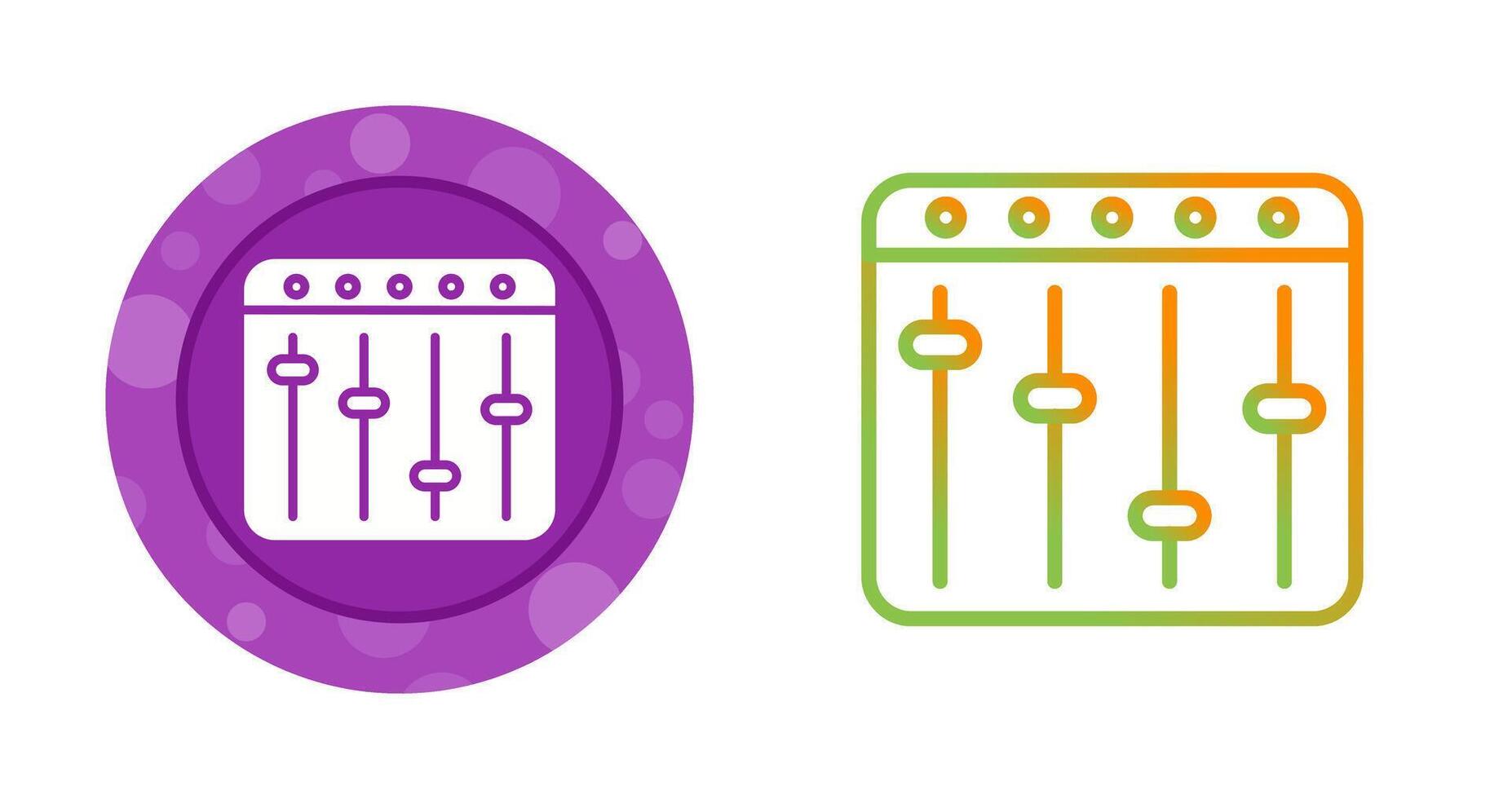Mixer Vector Icon