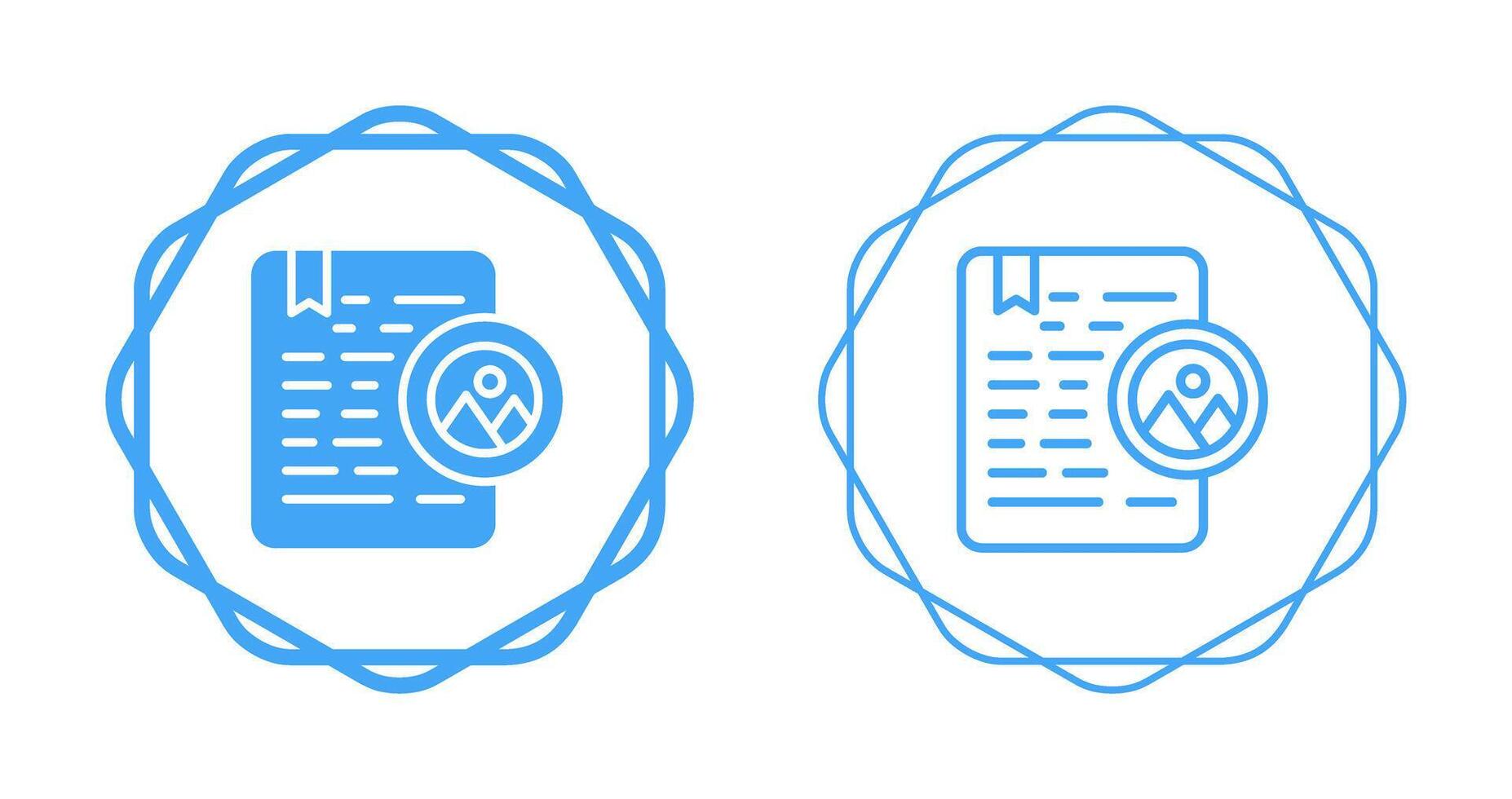 Document Thumbnail Vector Icon