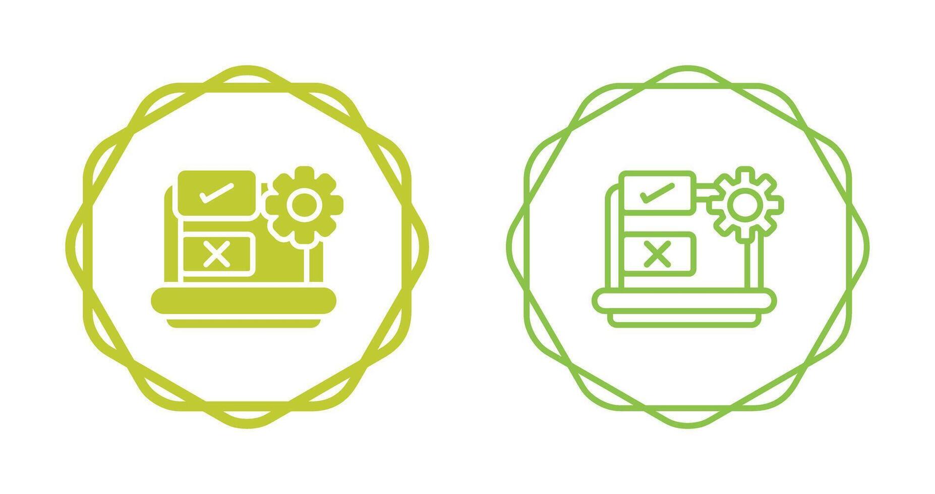 User Testing Vector Icon