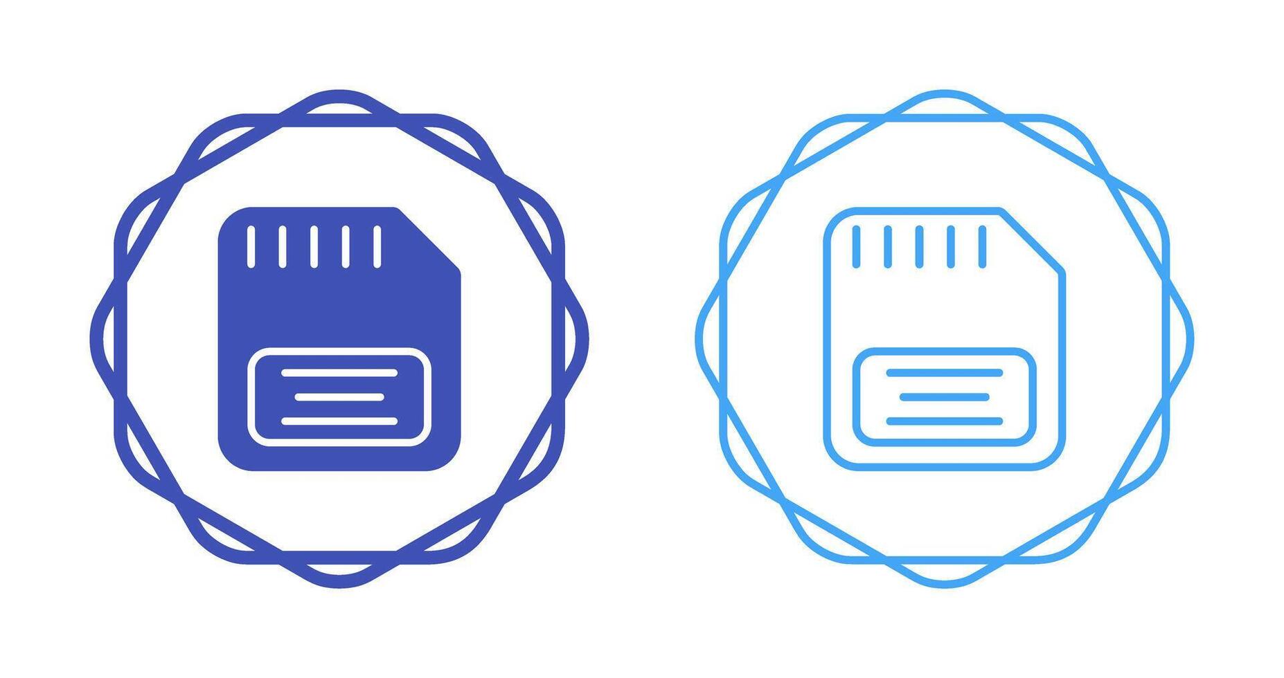 Memory Card Vector Icon
