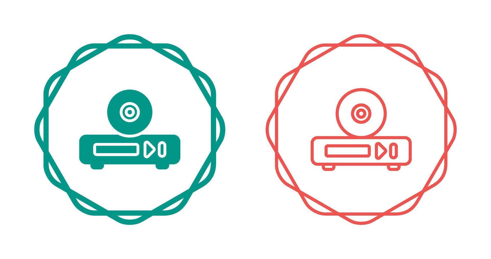 DVD Drive Vector Icon