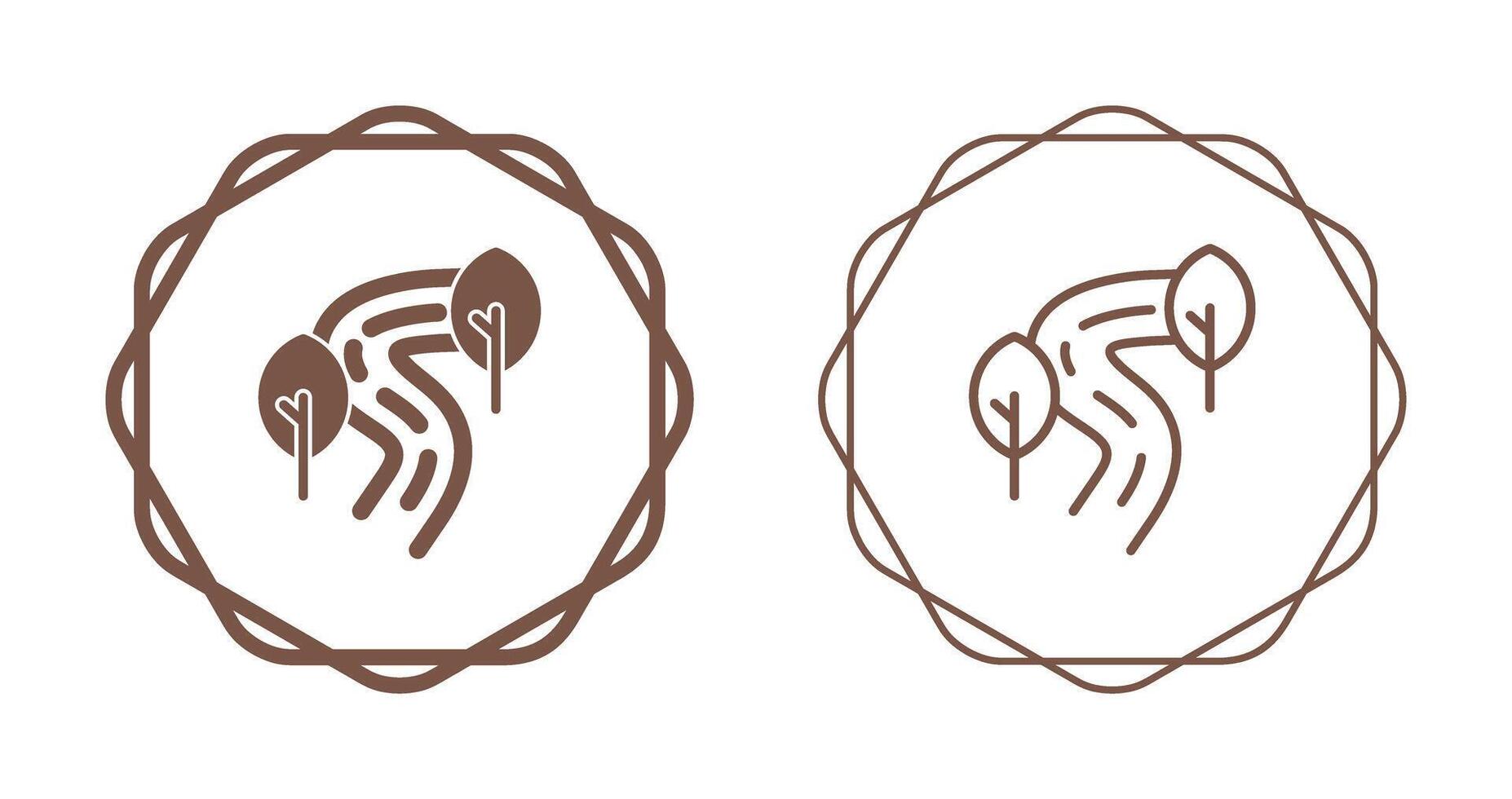 River Vector Icon