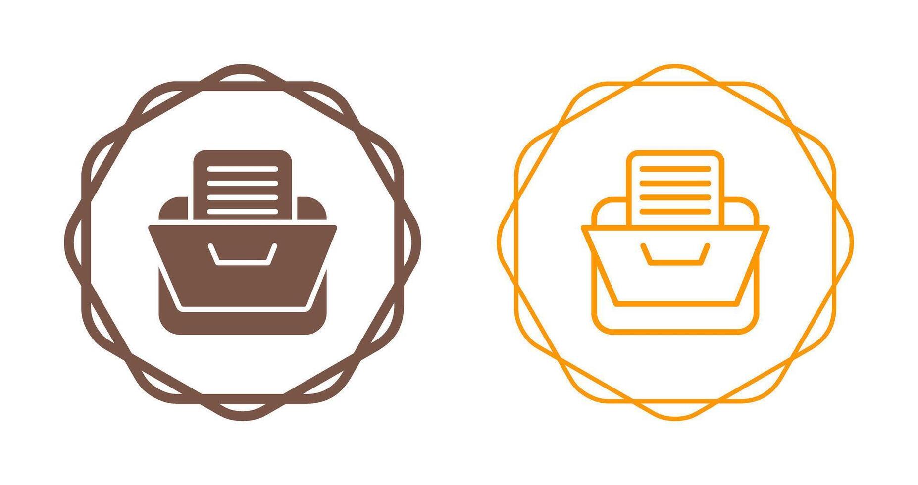 Filing Cabinet Vector Icon