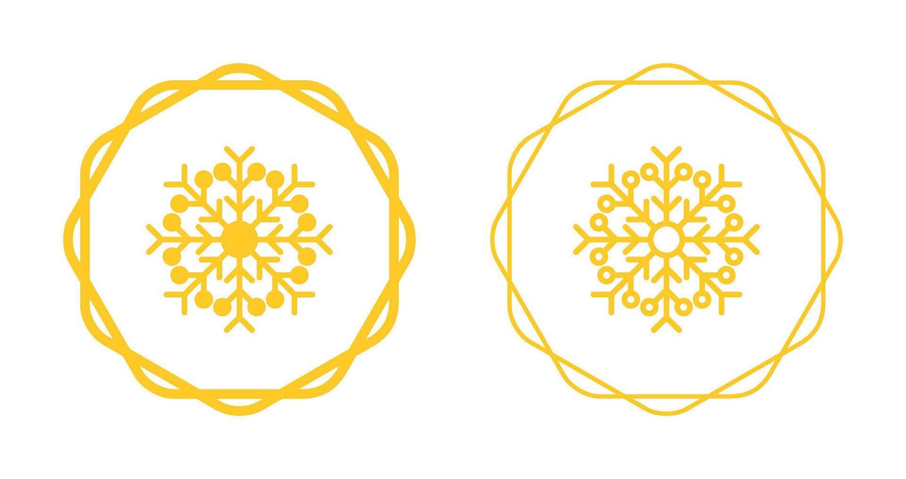 Snowflake Vector Icon