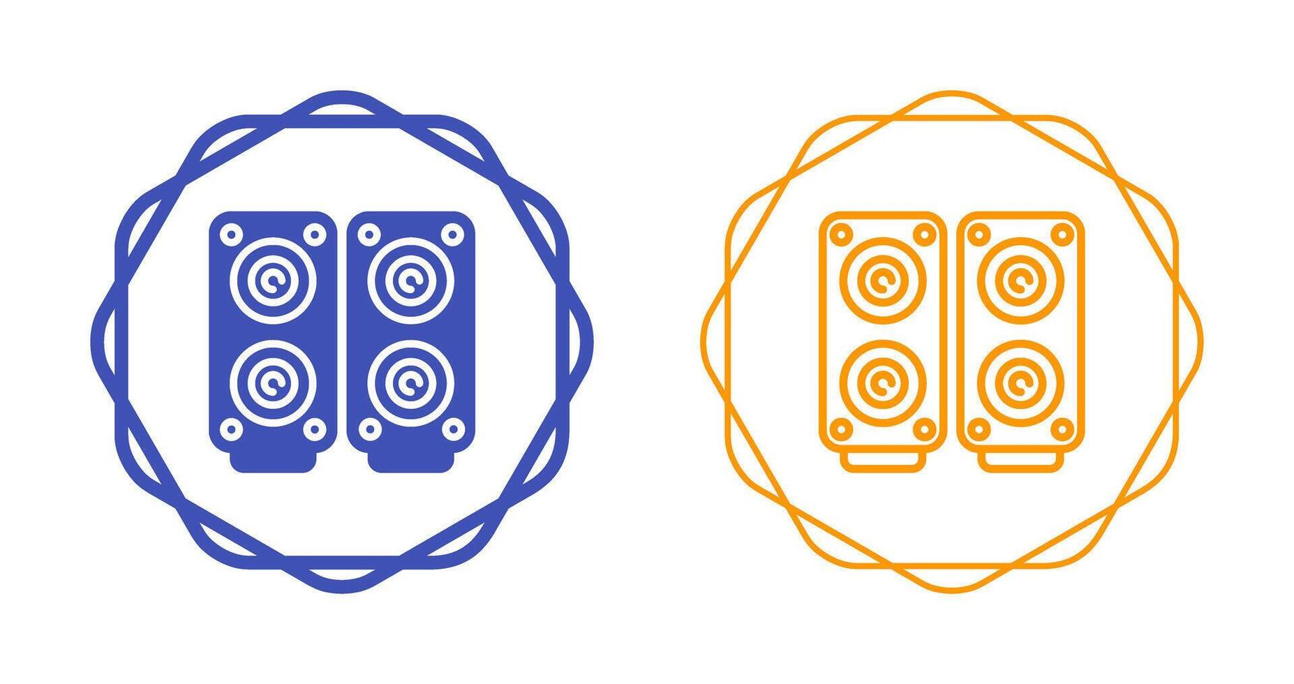 Speakers Vector Icon