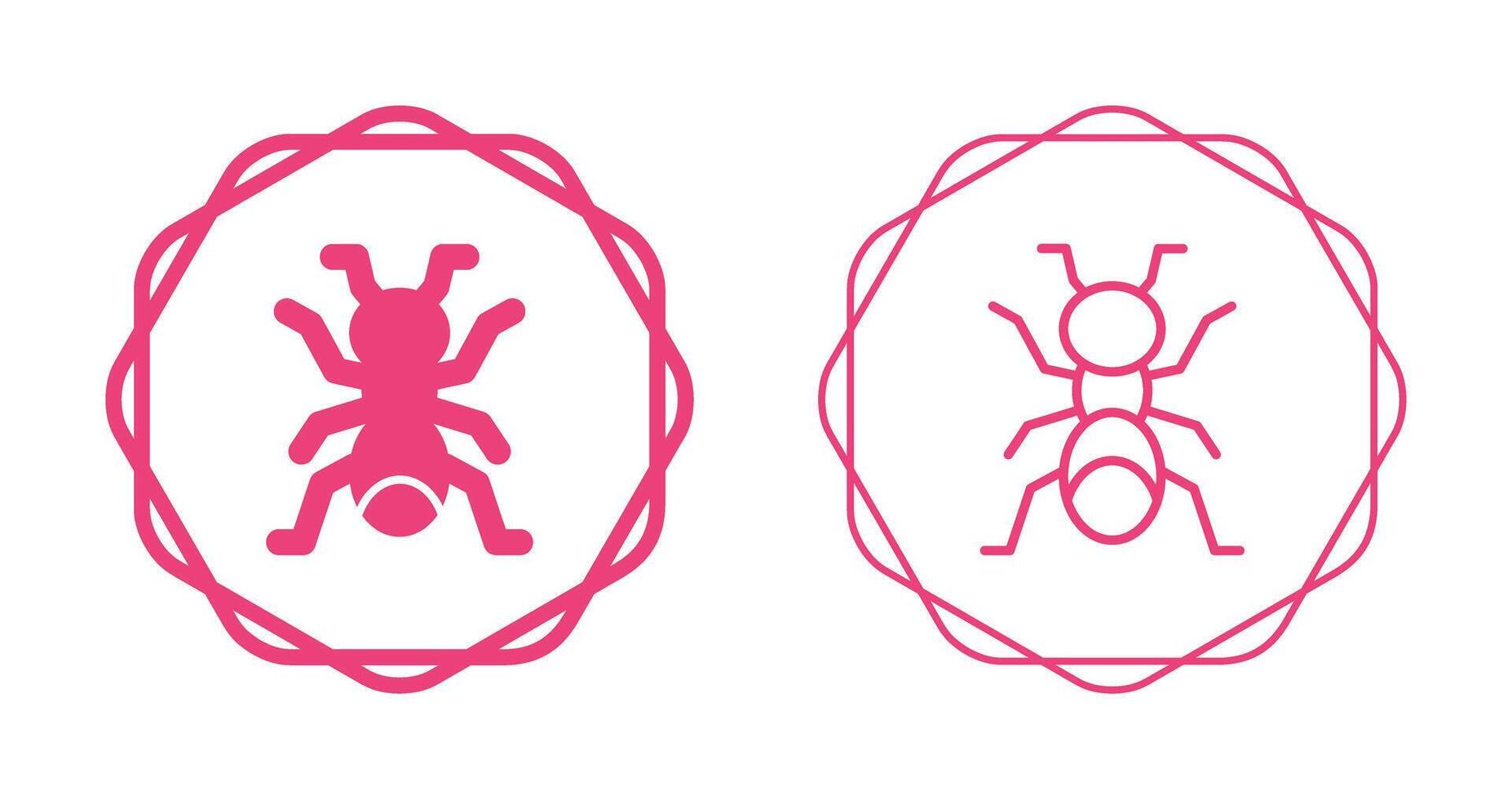 Ant Vector Icon