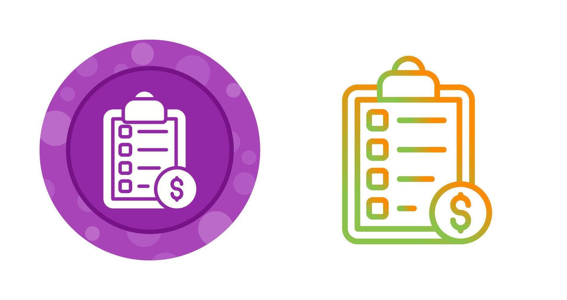 Financial Planning Vector Icon