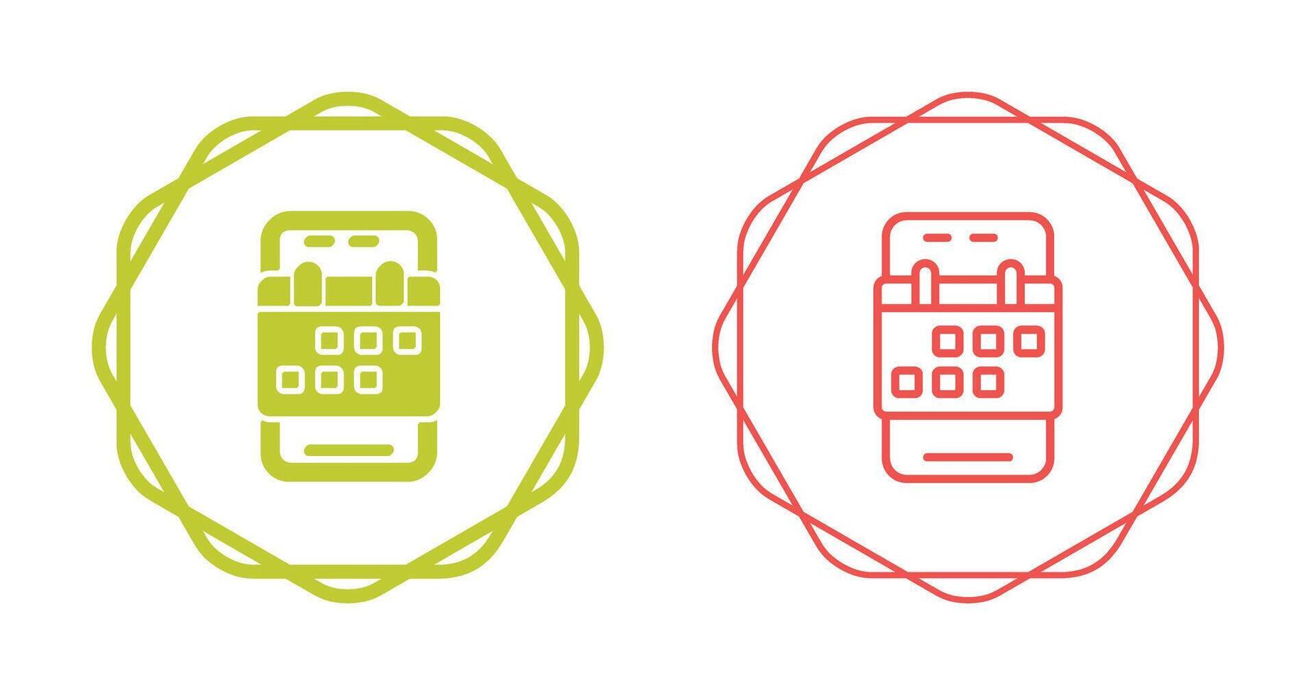 Booking App Vector Icon